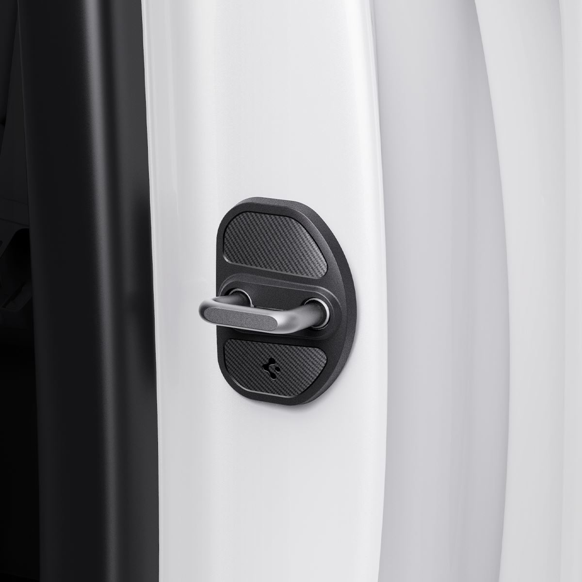 Spigen Tesla Door Lock Cover, black - Tesla Model Y/3 (2)