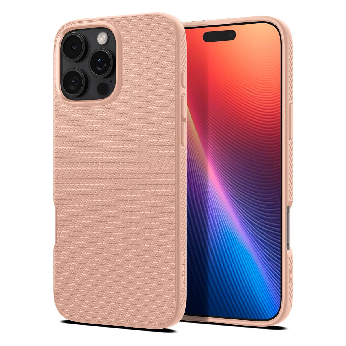 Spigen Liquid Air, rose titanium - iPhone 16 Pro (1)