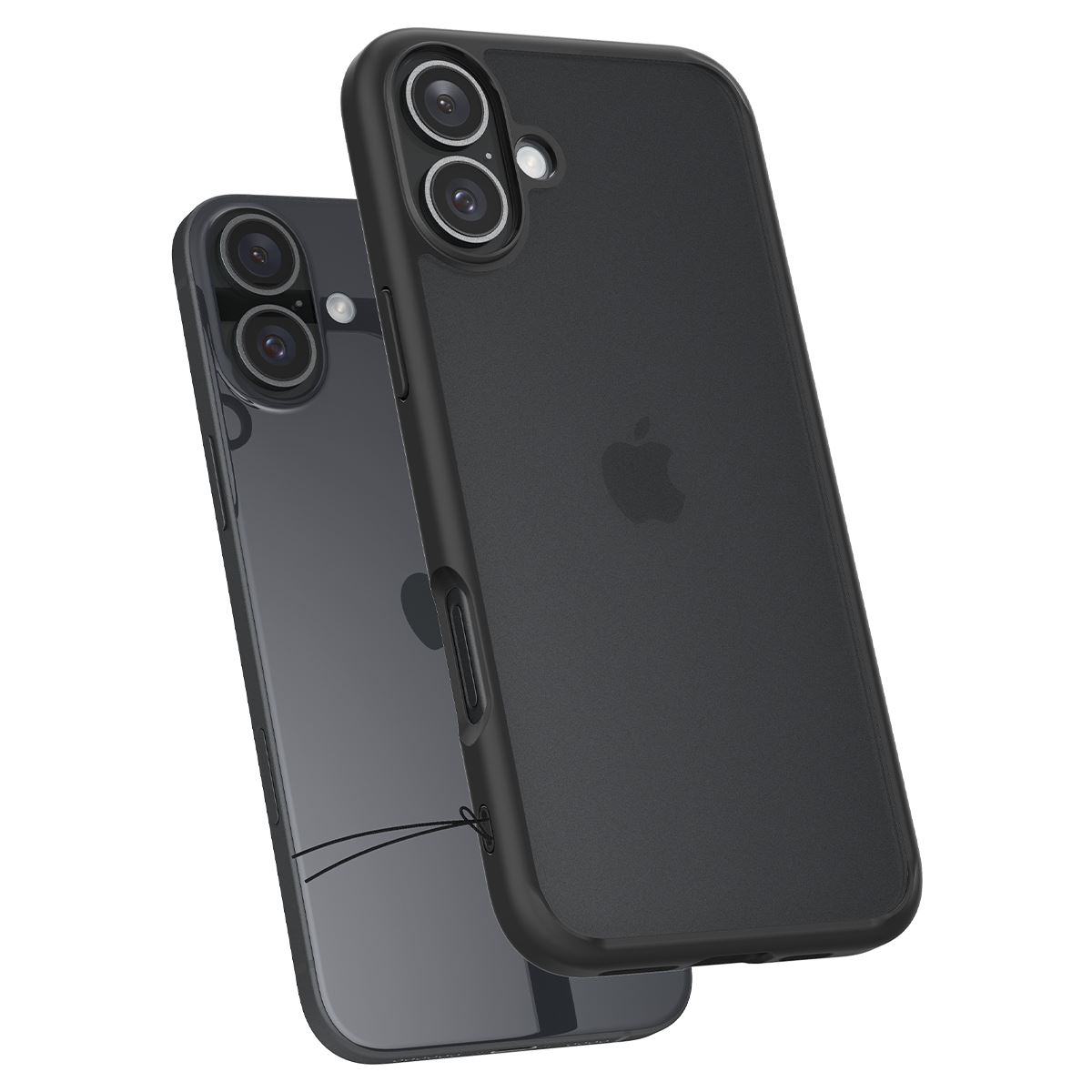 Spigen Ultra Hybrid, frost black - iPhone 16 Plus (5)