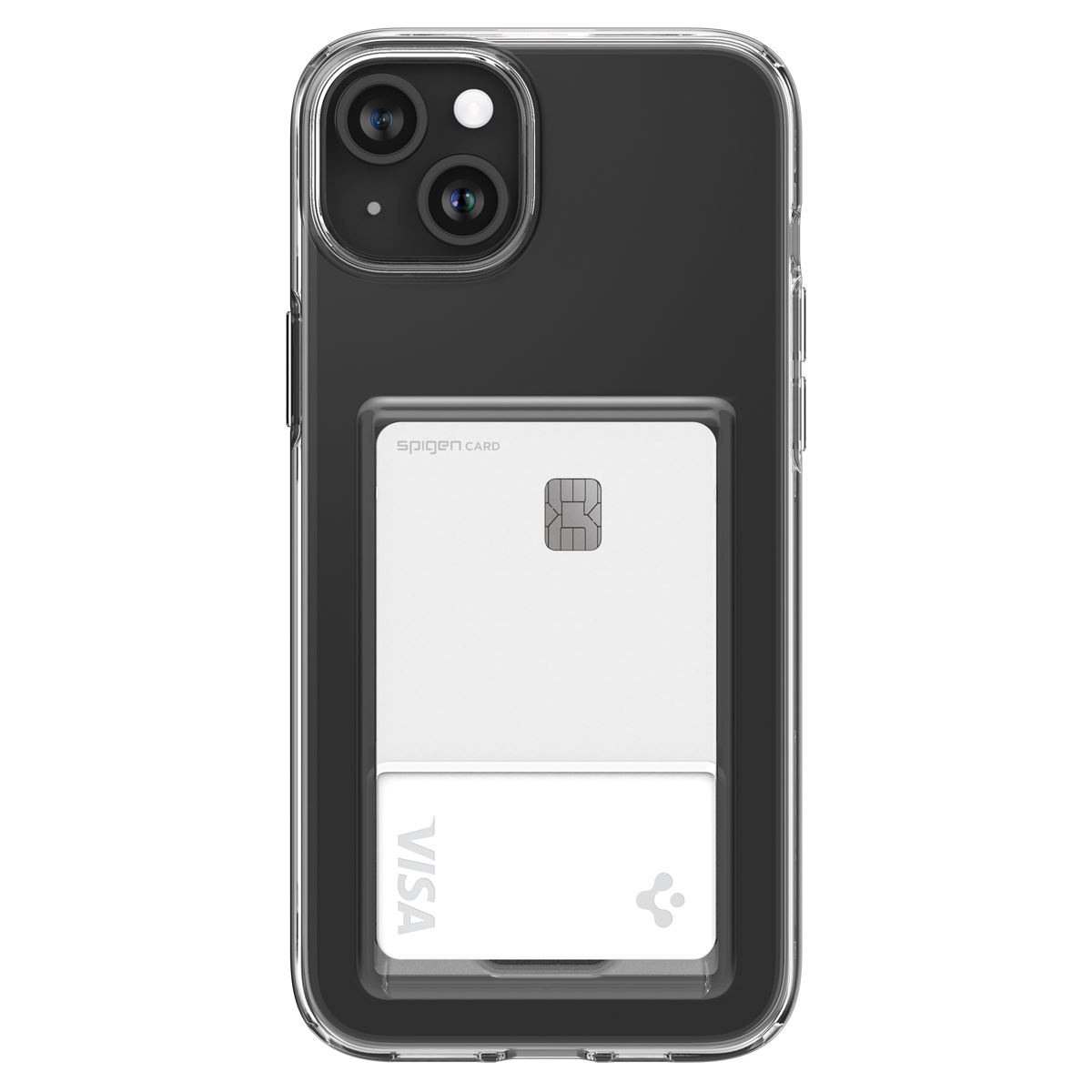 Spigen Crystal Slot, crystal clear - iPhone 15 Plus (2)