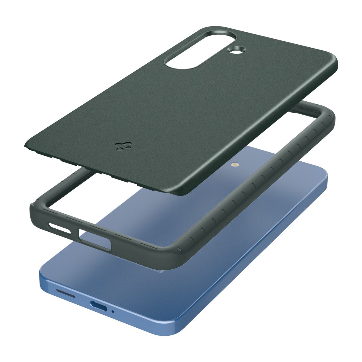 Spigen Thin Fit MagSafe, abyss green - Samsung Galaxy S25 (11)