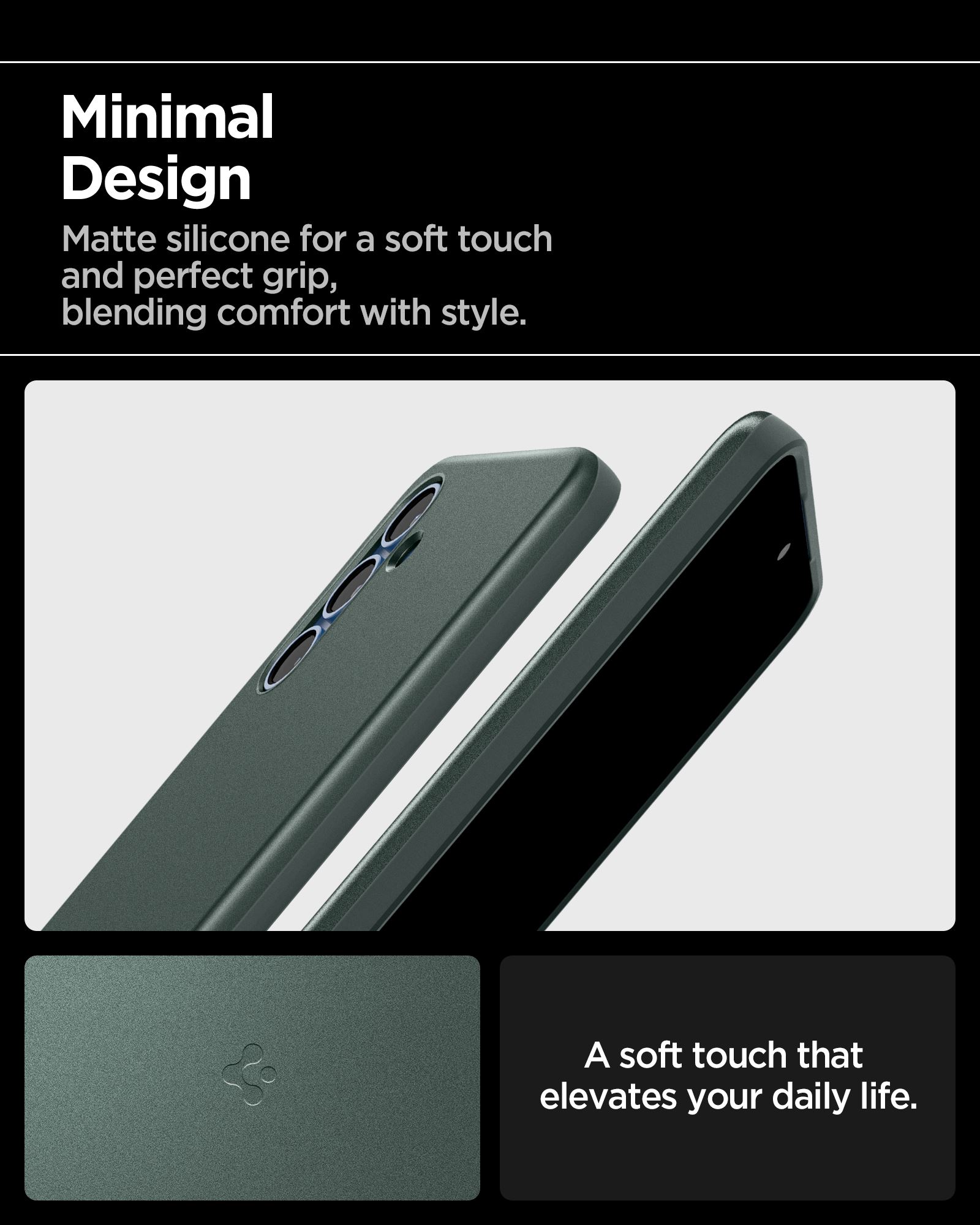 Spigen Thin Fit MagSafe, abyss green - Samsung Galaxy S25 (16)