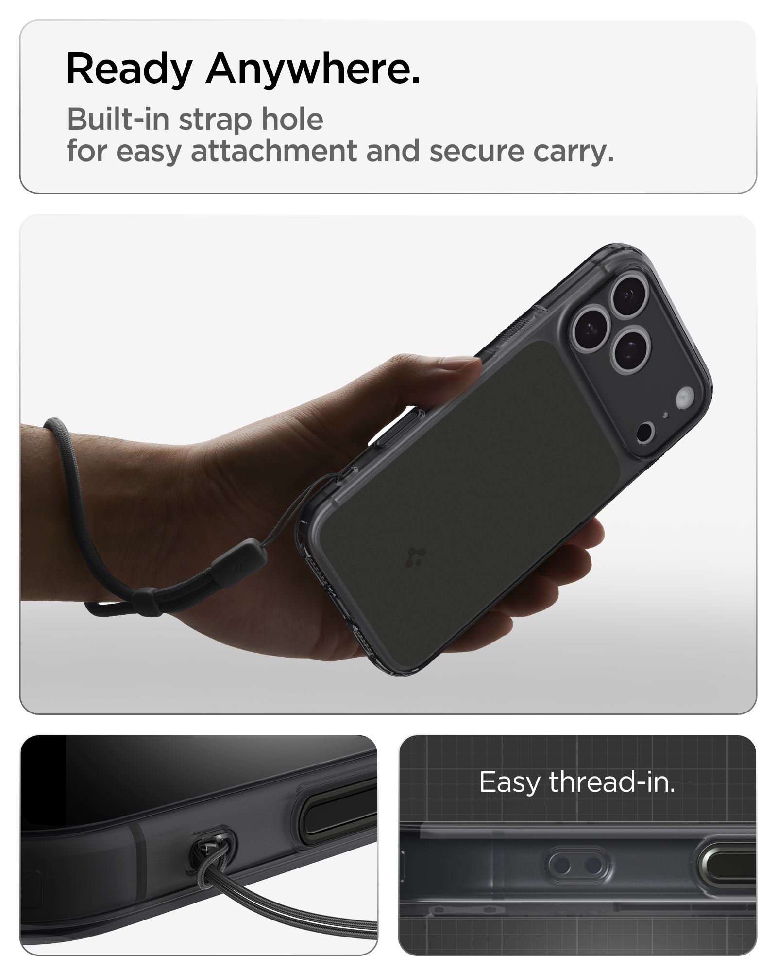 Spigen Ultra Hybrid T MagSafe, matte black - iPhone 18 Pro/17 Pro (18)