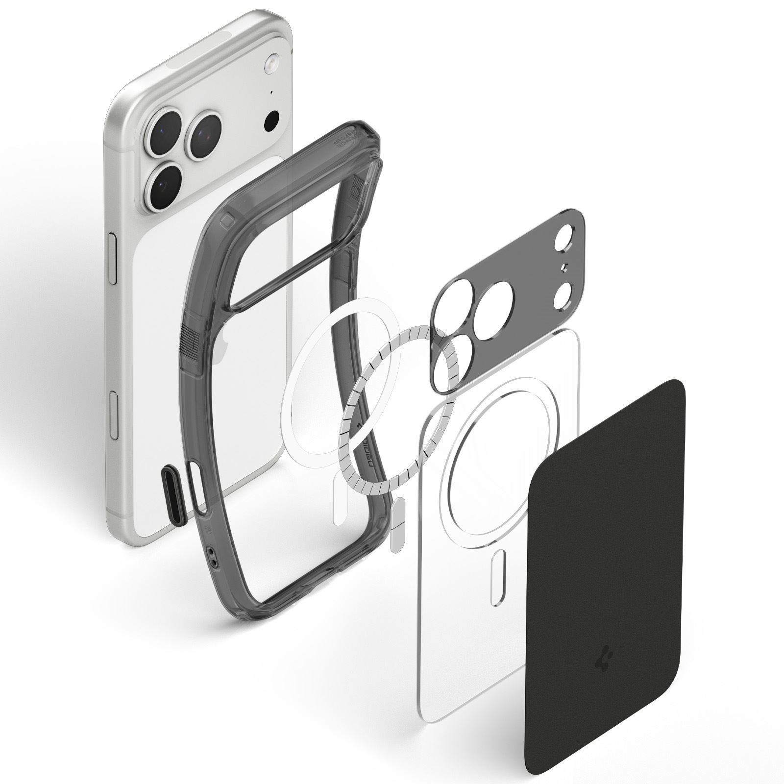 Spigen Ultra Hybrid T MagSafe, matte black - iPhone 18 Pro/17 Pro (7)