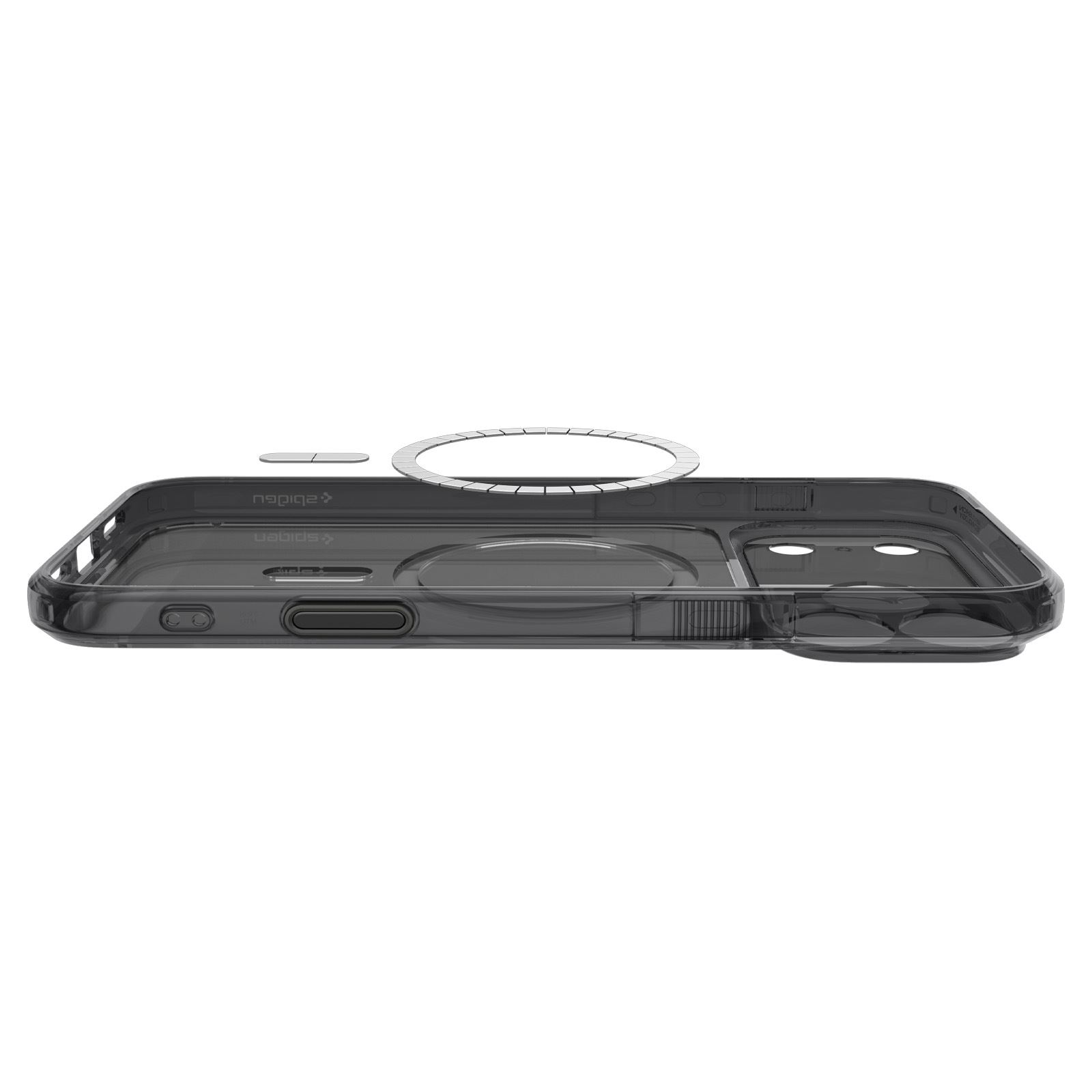 Spigen Ultra Hybrid T MagSafe, matte black - iPhone 18 Pro/17 Pro (8)