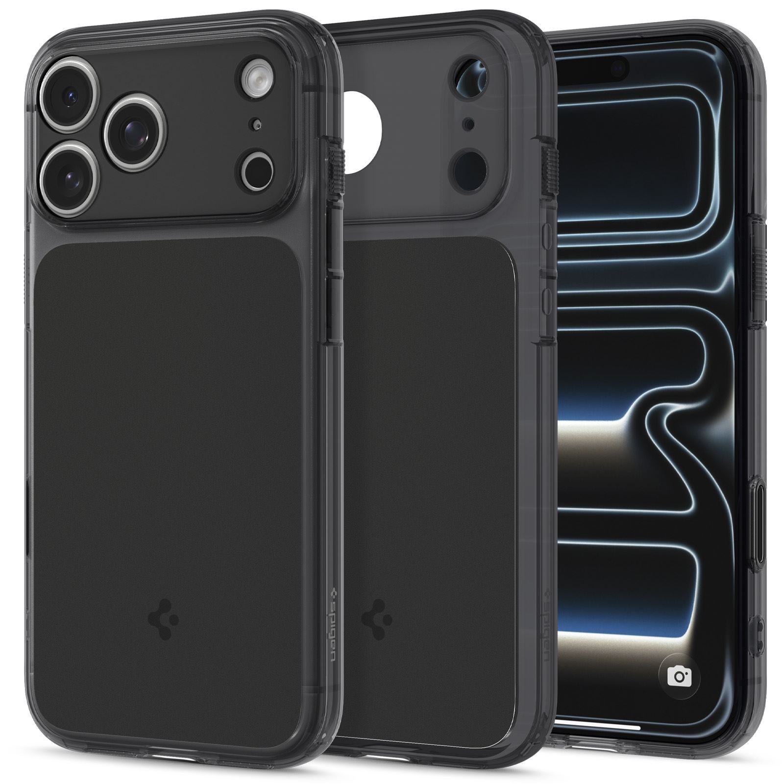 Spigen Ultra Hybrid T MagSafe, matte black - iPhone 18 Pro/17 Pro