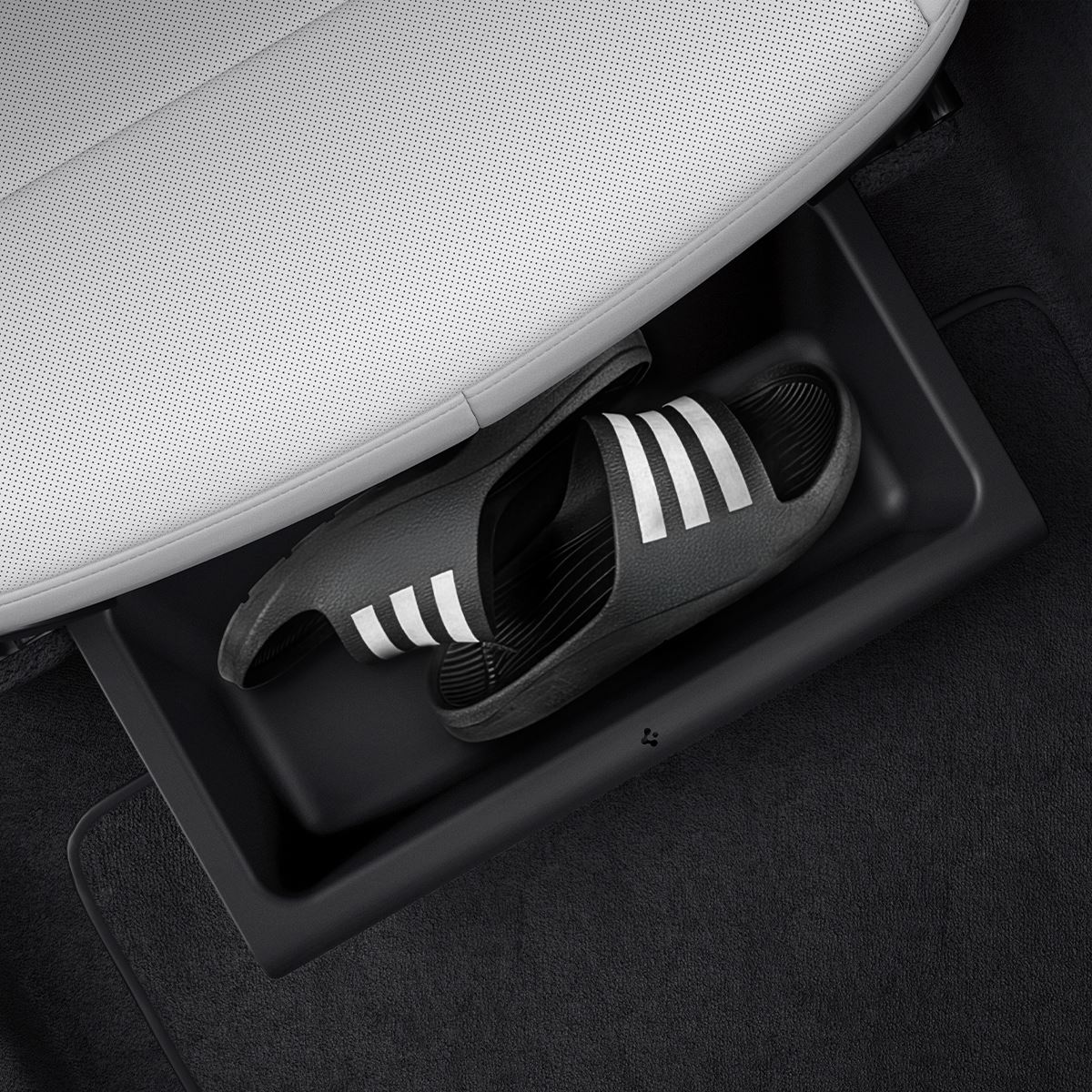 Spigen Tesla Underseat Storage Organizer 2 Pack, black - Tesla Model Y(Juniper) (11)