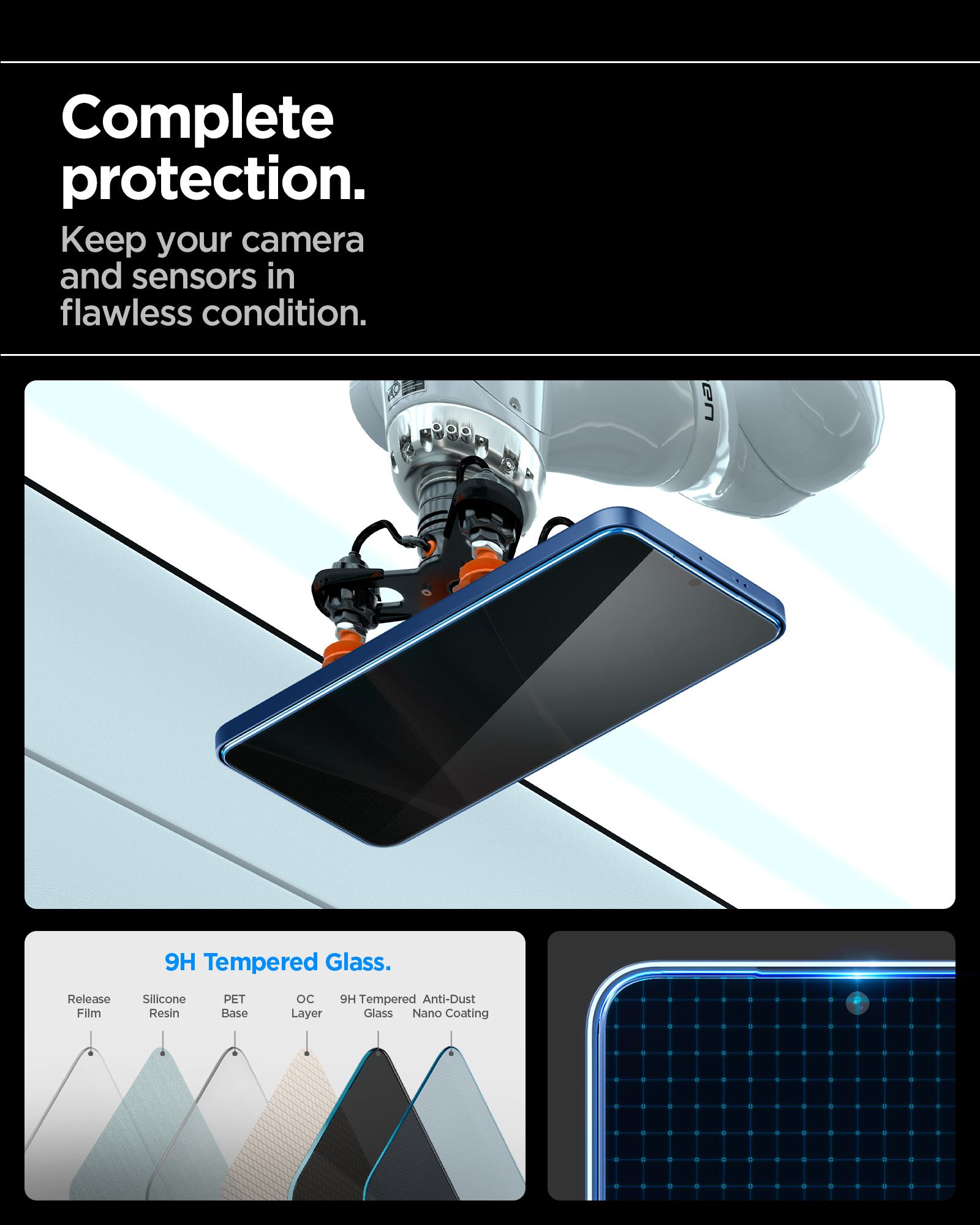 Spigen Glass tR EZ Fit HD (Privacy) 2 Pack - Samsung Galaxy S25/S24 (11)