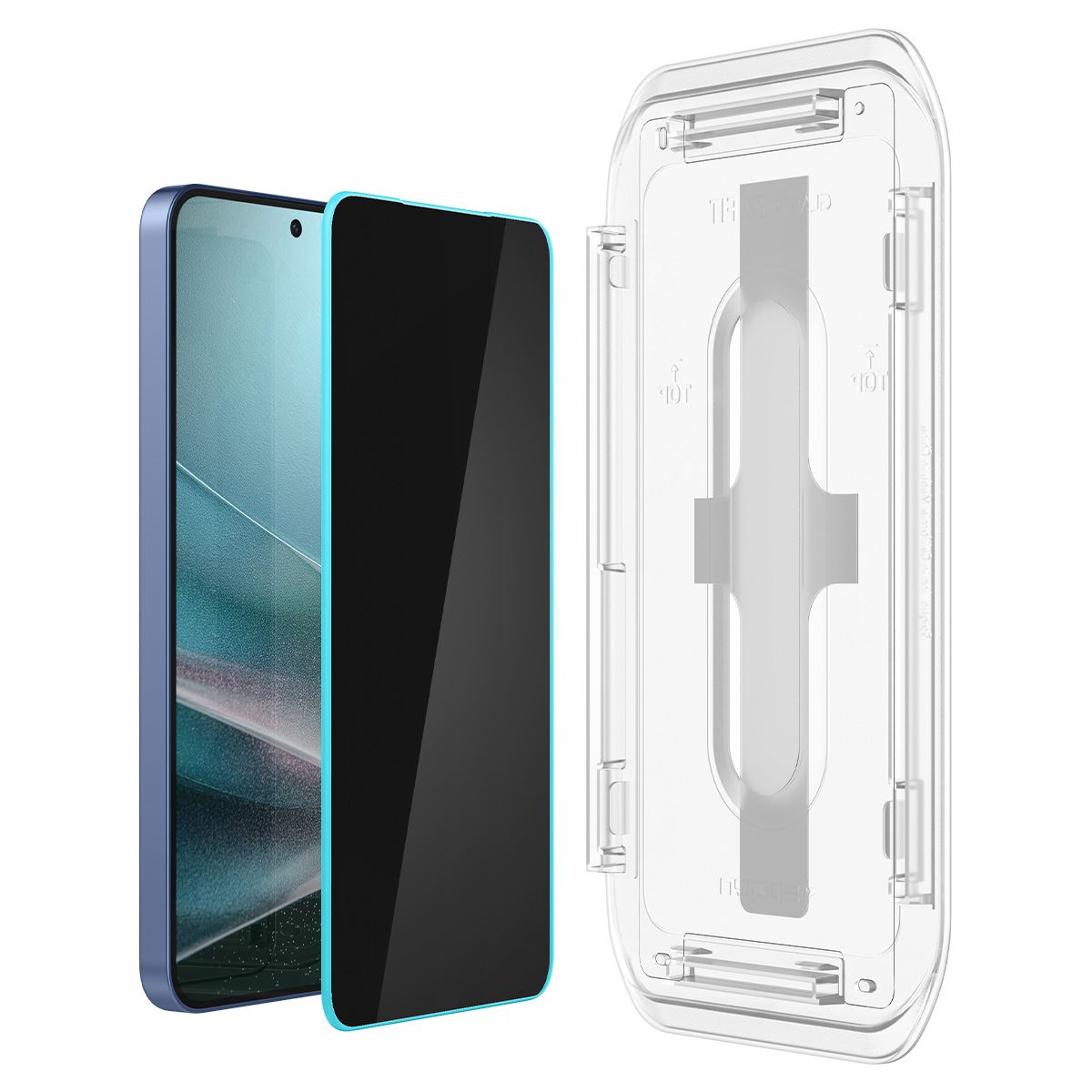 Spigen Glass tR EZ Fit HD (Privacy) 2 Pack - Samsung Galaxy S25/S24 (3)