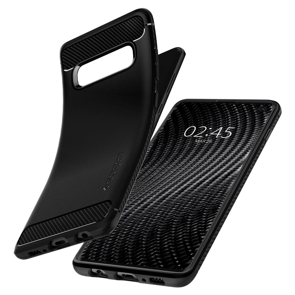Spigen Rugged Armor, black - Galaxy S10 (4)