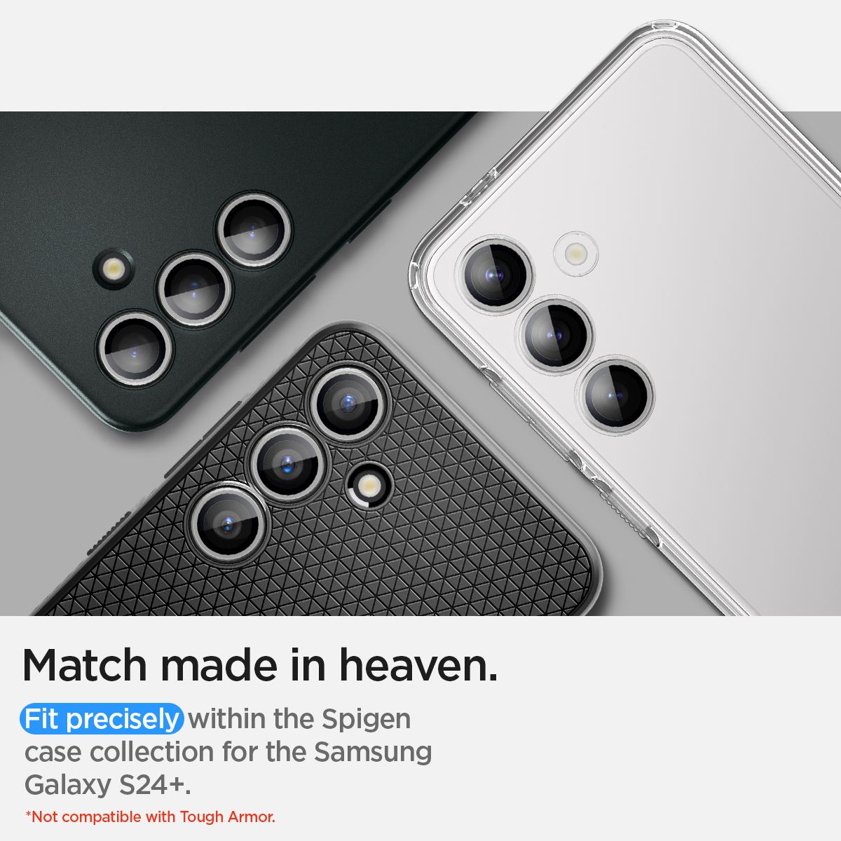 Spigen Glass tR EZ Fit Optik Pro 2 Pack, marble gray - Samsung Galaxy S24+ (11)