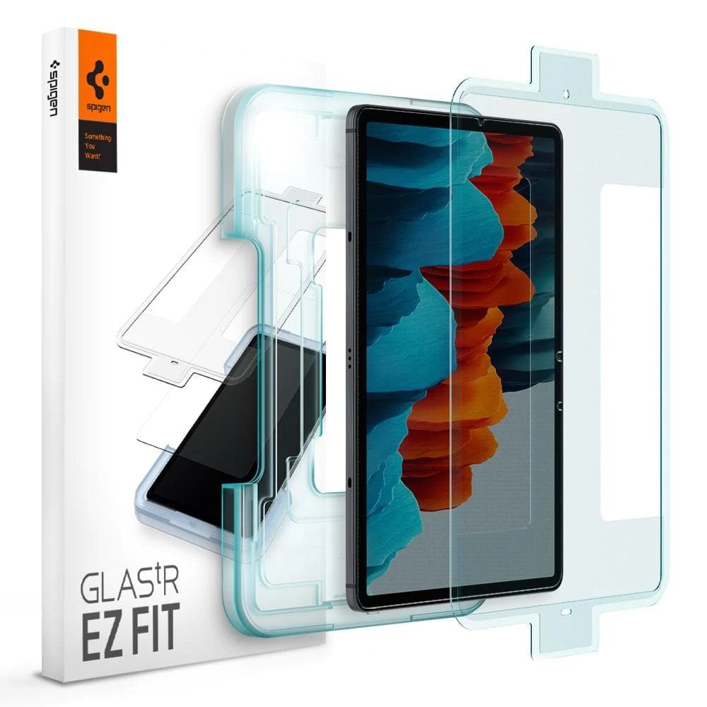 Spigen EZ Fit Glas.tR Slim 1 Pack - Samsung Galaxy Tab S8/S7 (1)