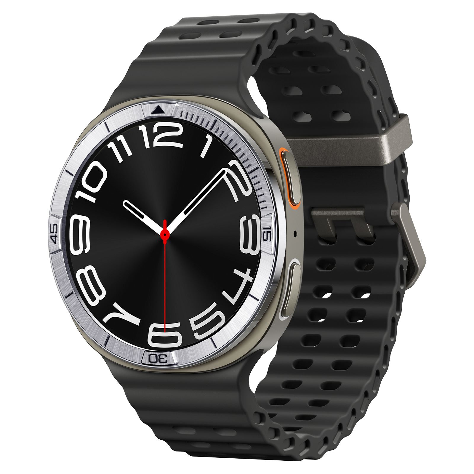 Spigen Bezel Tune (Pilot), silver - Samsung Galaxy Watch 8 (44mm)