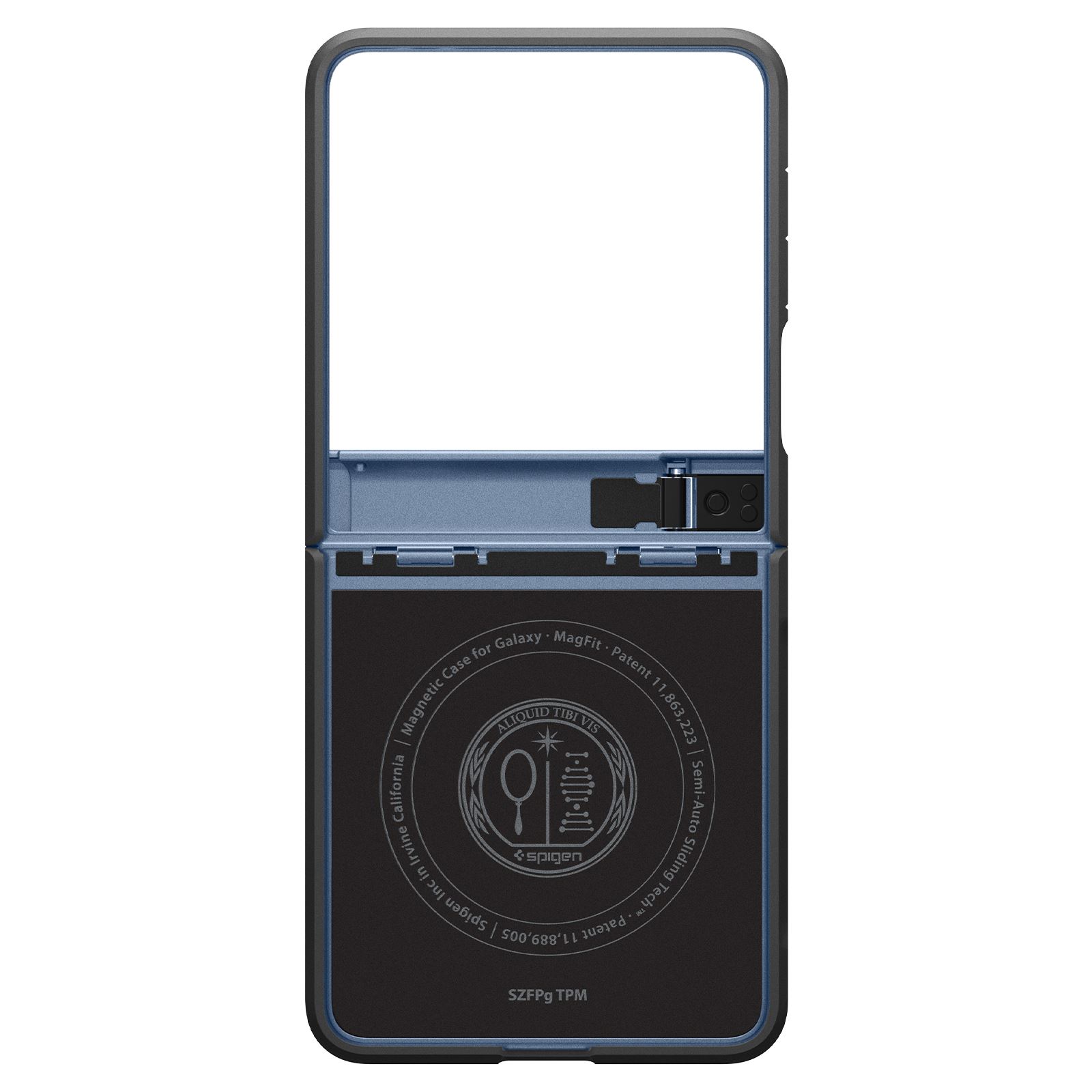 Spigen Tough Armor Pro MagSafe, sierra blue - Samsung Galaxy Z Flip7 (3)