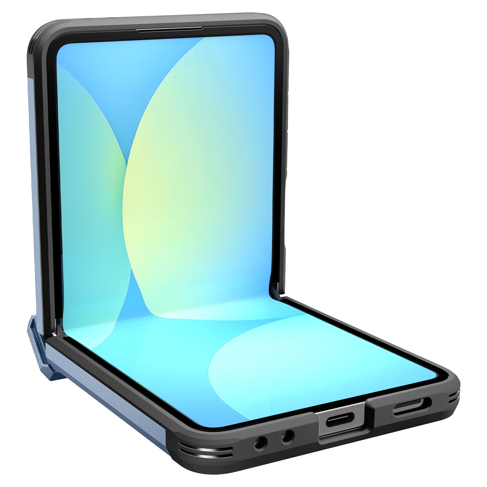 Spigen Tough Armor Pro MagSafe, sierra blue - Samsung Galaxy Z Flip7 (7)