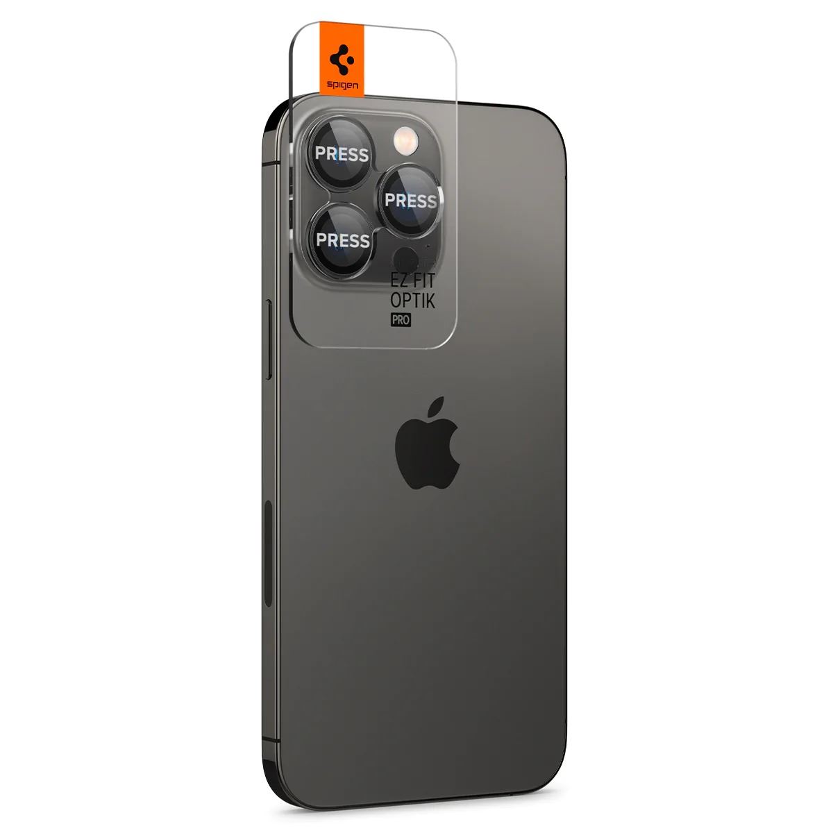 Spigen Glass tR EZ Fit Optik Pro 2 Pack, black - iPhone 16/15/14 Pro / 16/15/14 Pro Max (2)