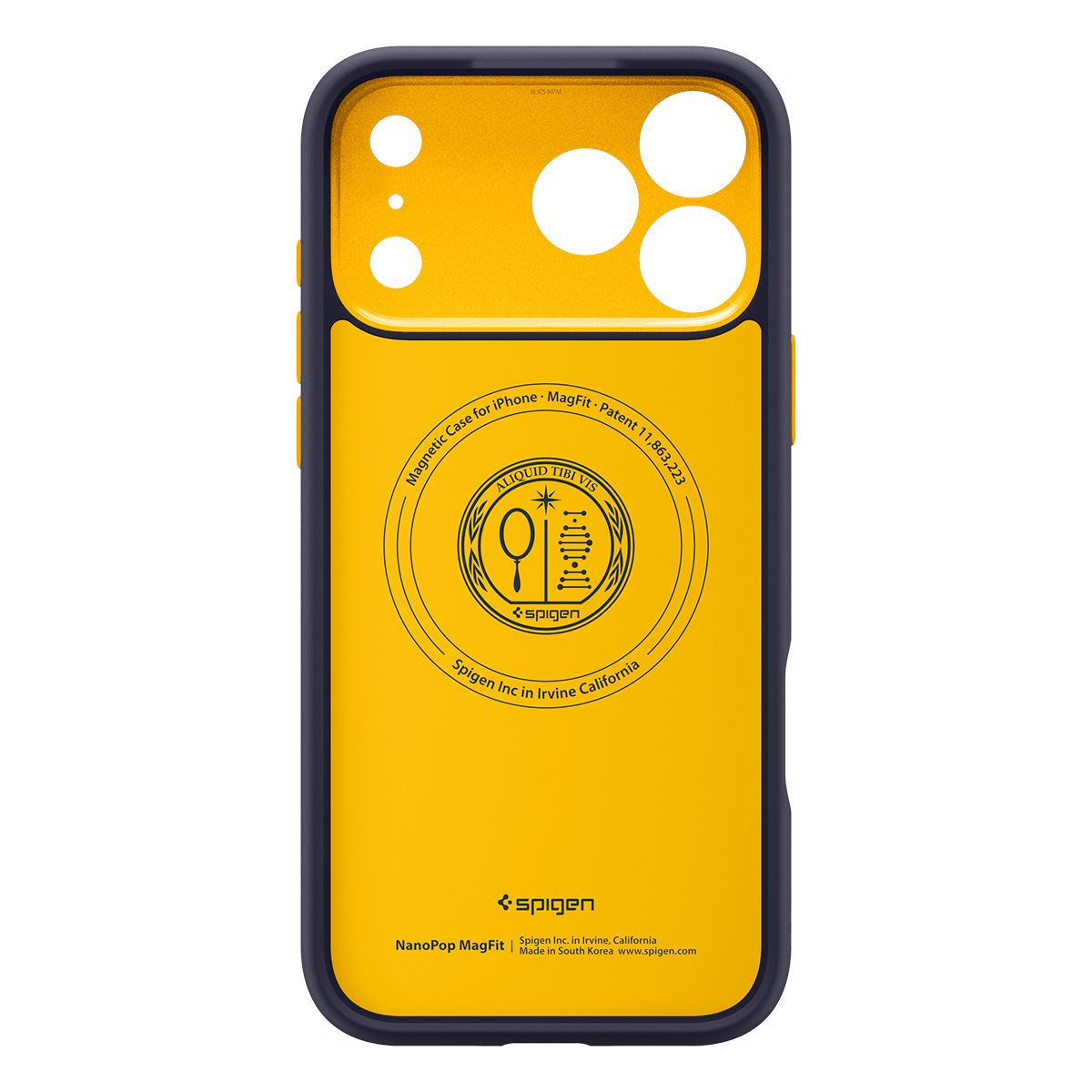 Spigen Nano Pop MagSafe, blueberry navy - iPhone 17 Pro (3)