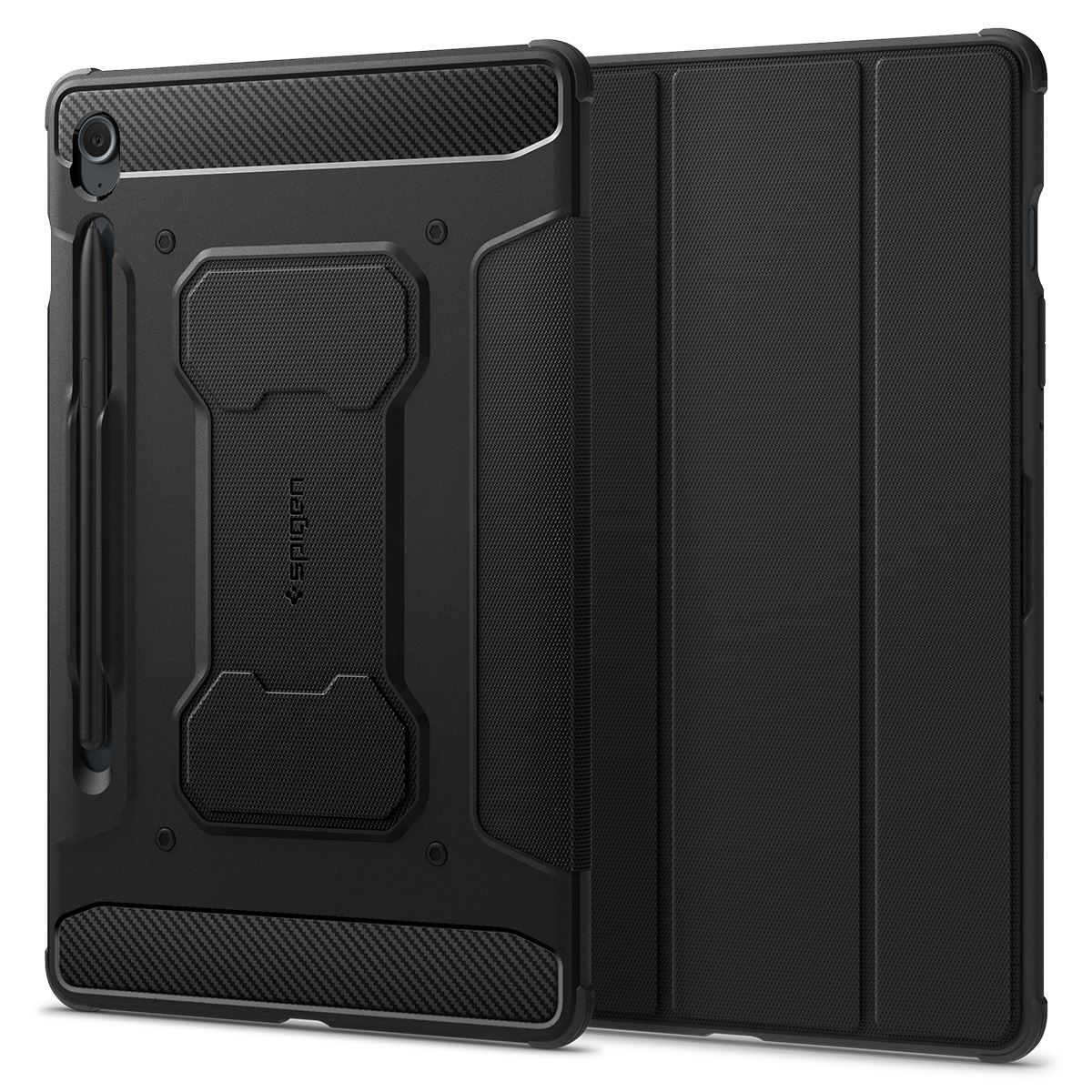 Spigen Rugged Armor Pro, black - Samsung Galaxy Tab S9 FE 2023 (2)