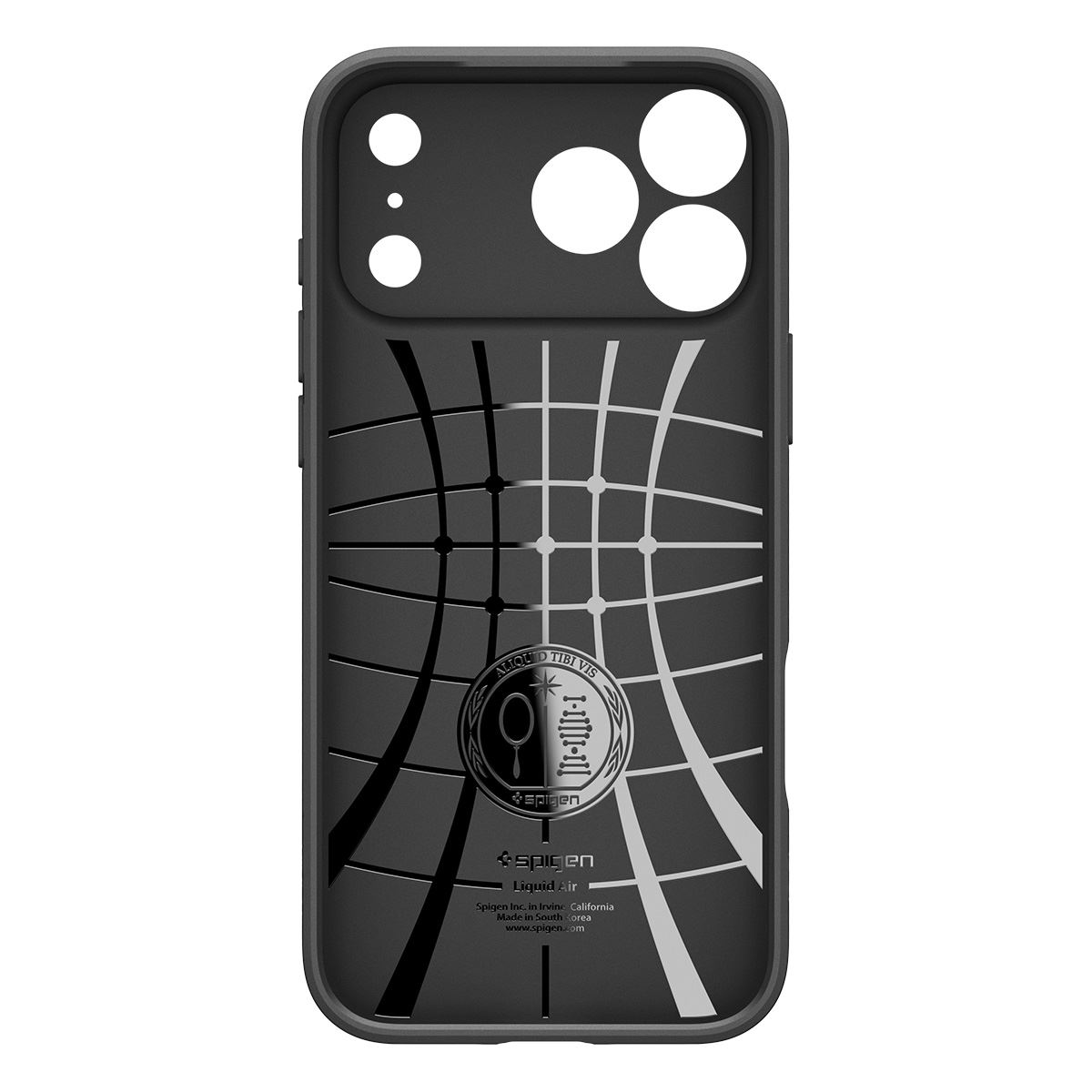 Spigen Liquid Air, matte black - iPhone 17 Pro (3)
