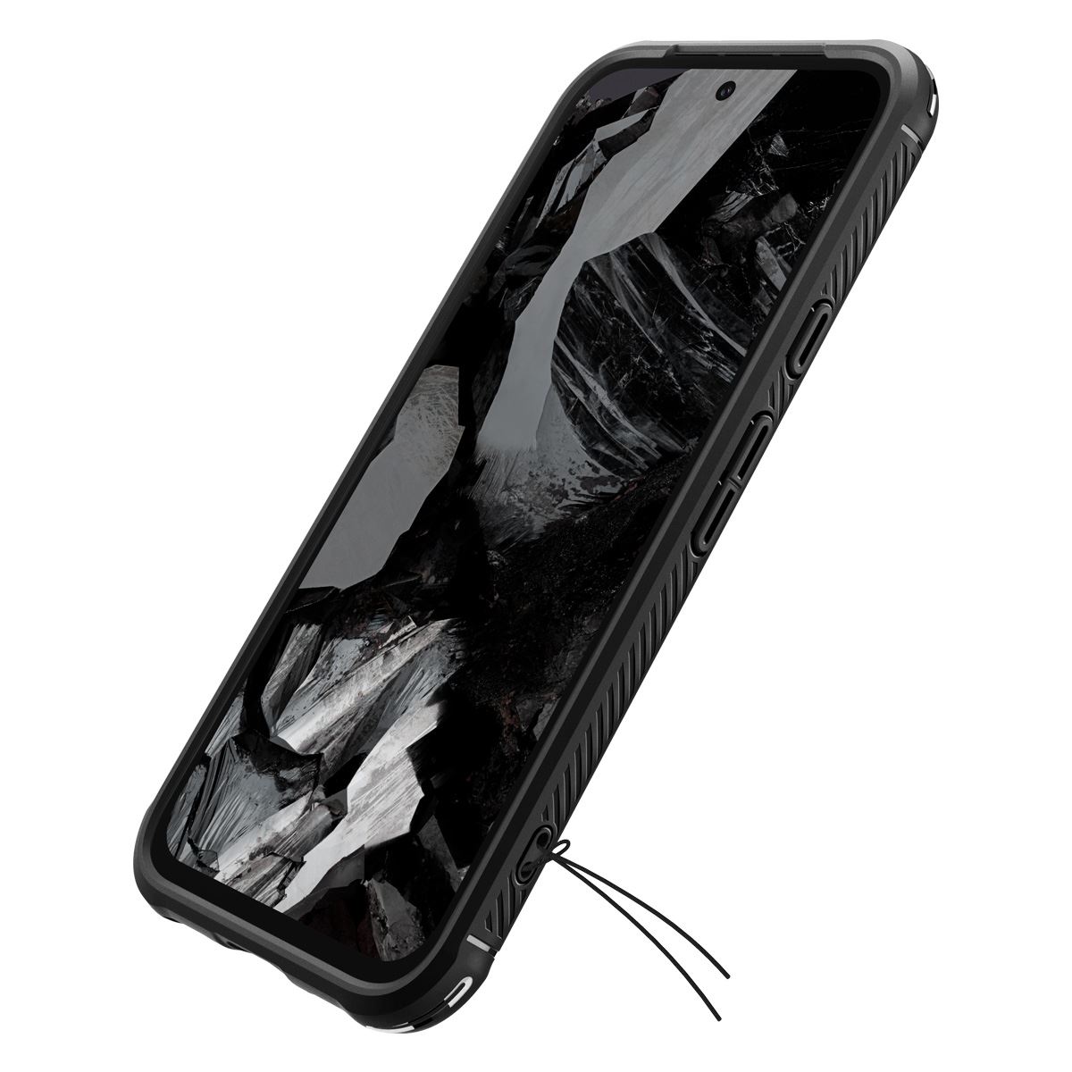Spigen Rugged Armor, matte black - Google Pixel 8a (10)