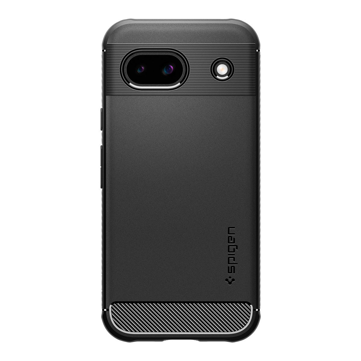 Spigen Rugged Armor, matte black - Google Pixel 8a (2)