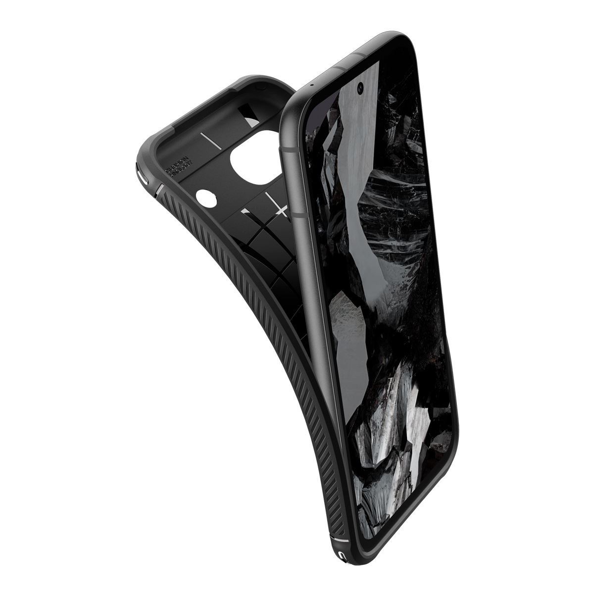 Spigen Rugged Armor, matte black - Google Pixel 8a (6)