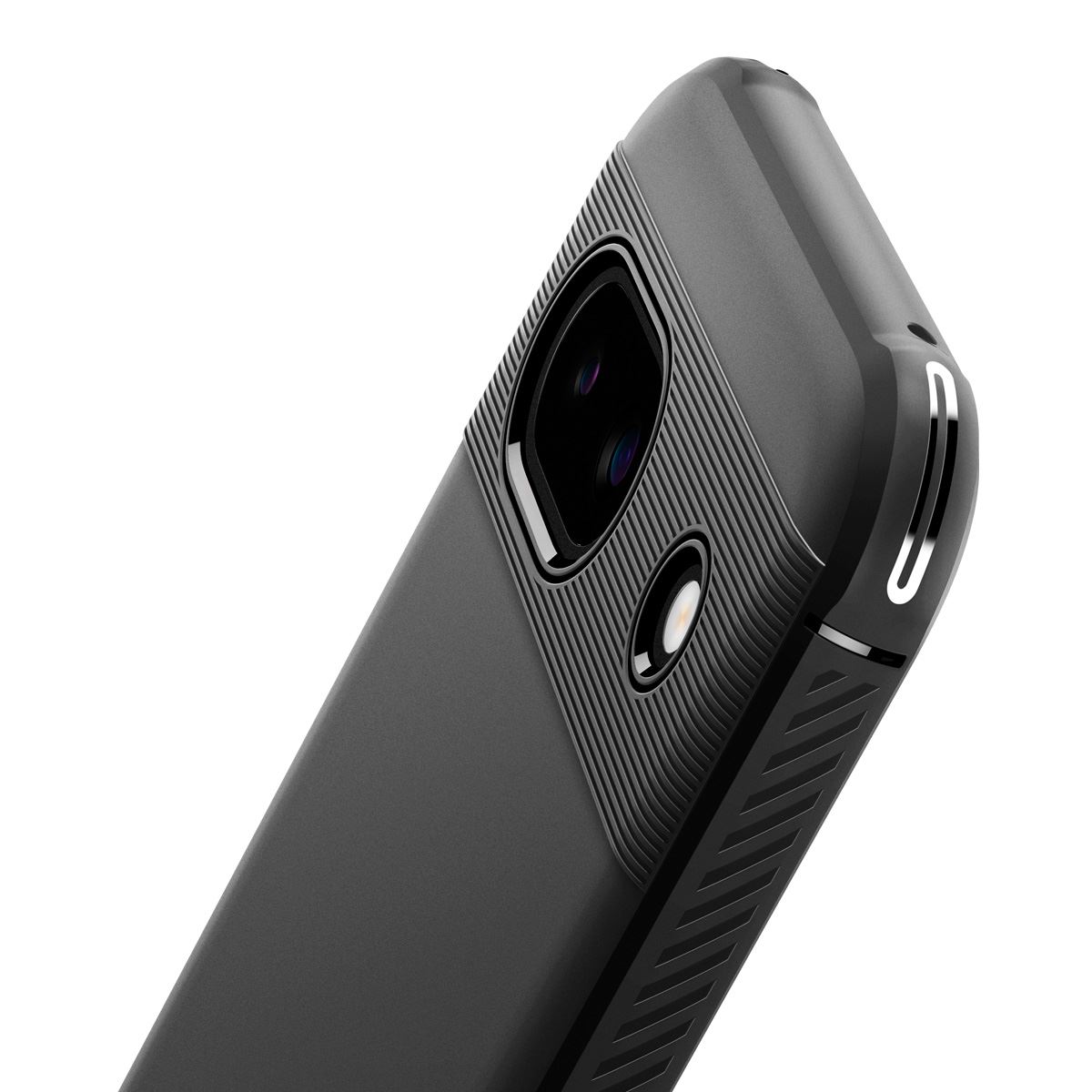 Spigen Rugged Armor, matte black - Google Pixel 8a (9)
