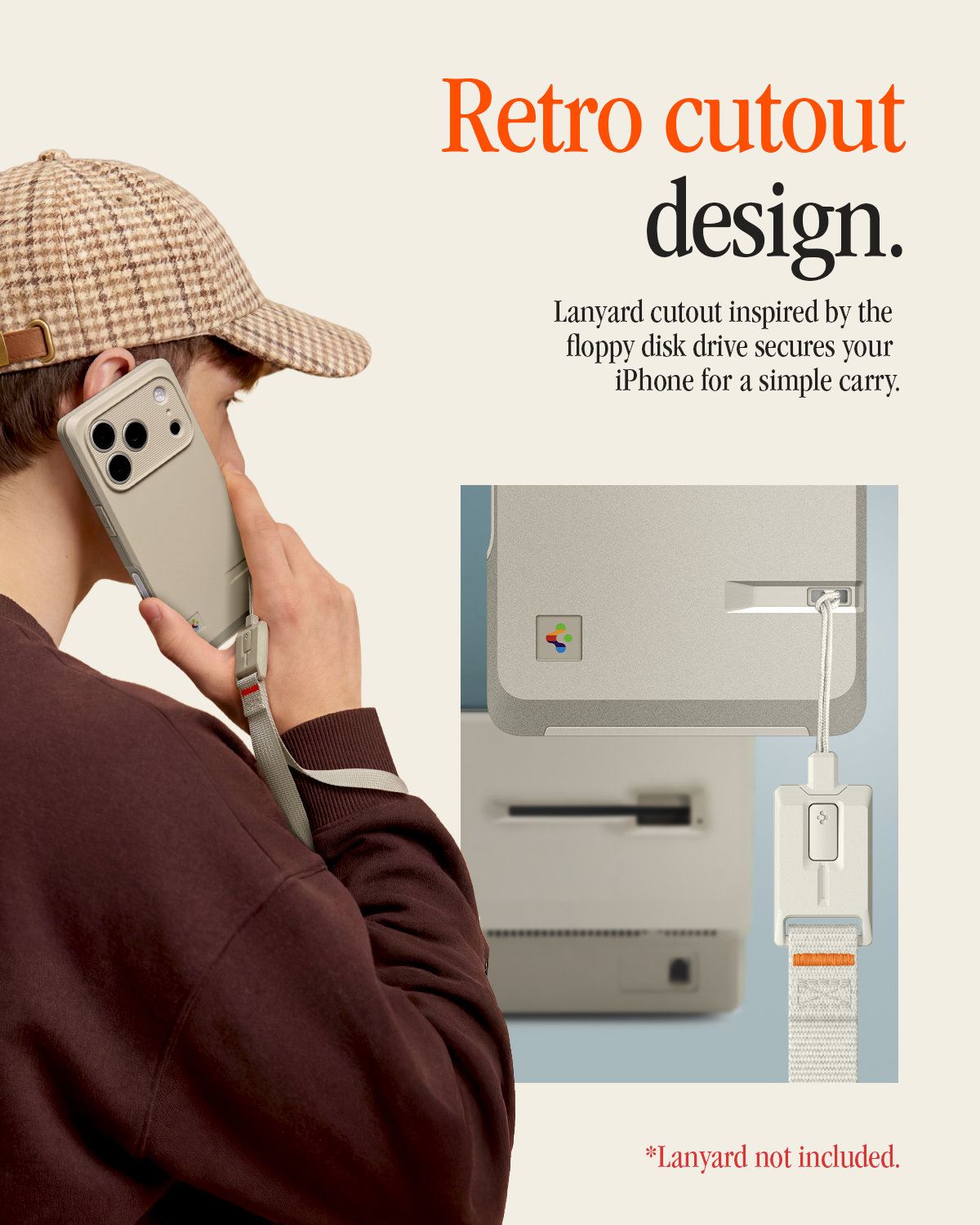 Spigen Classic LS MagSafe, stone - iPhone 17 Pro Max (16)