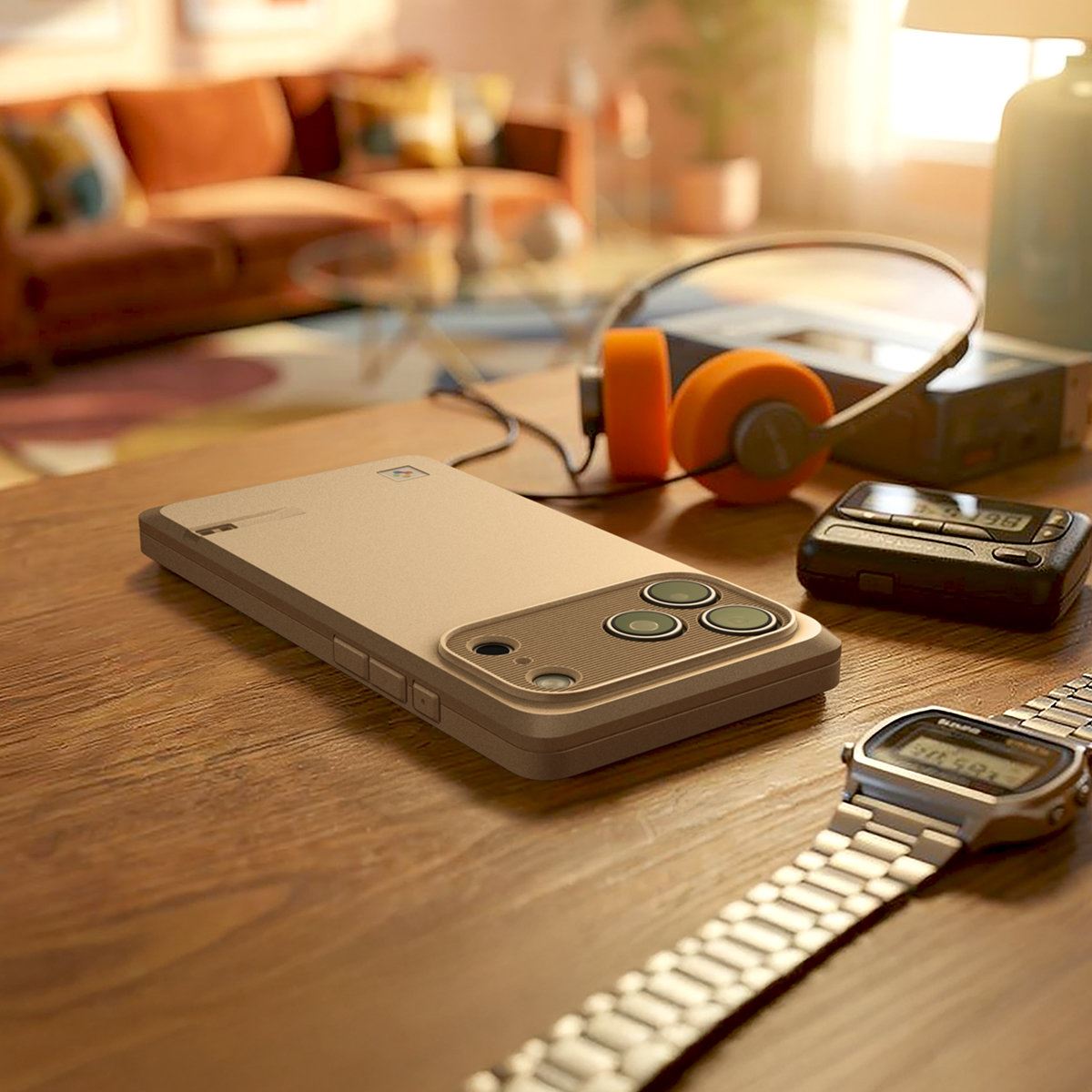 Spigen Classic LS MagSafe, stone - iPhone 17 Pro Max (20)