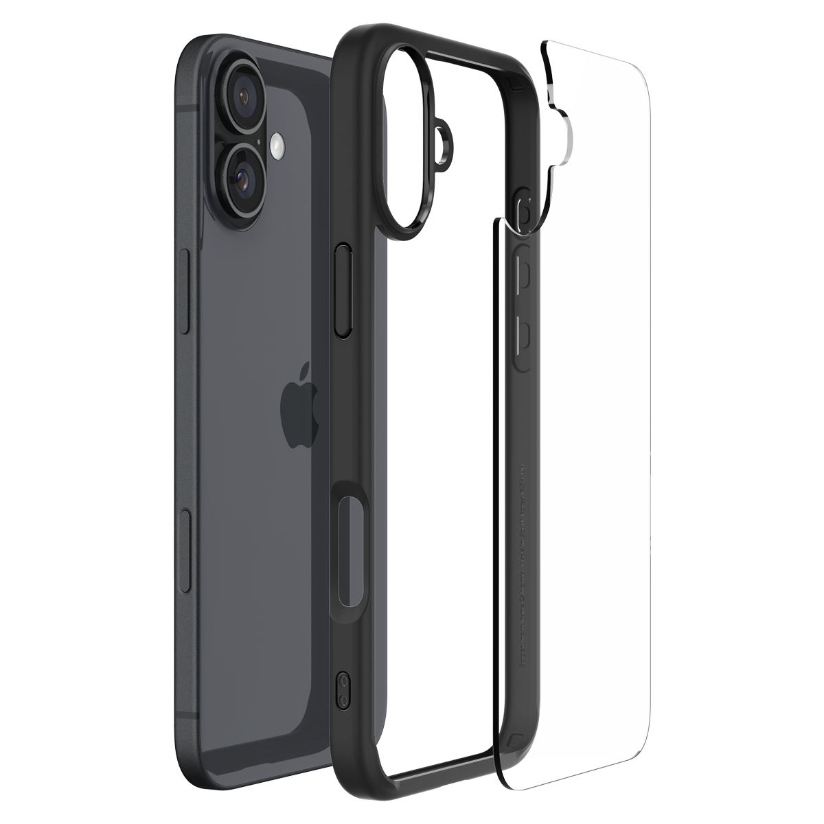 Spigen Ultra Hybrid, matte black - iPhone 16 (7)