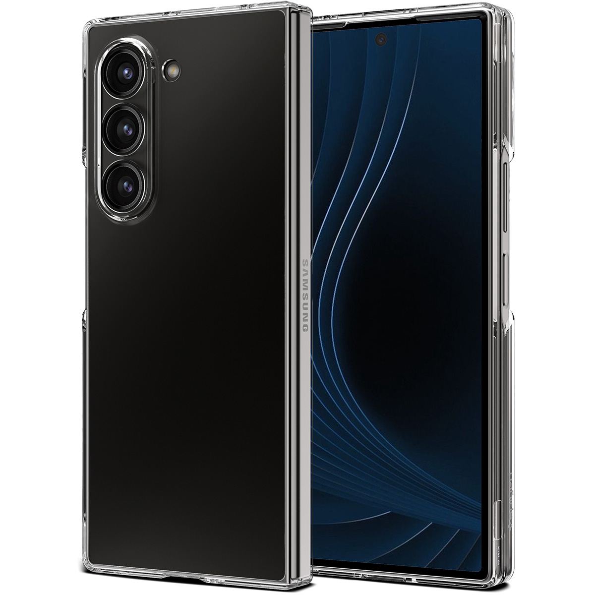 Spigen Air Skin, crystal clear - Samsung Galaxy Z Fold6 (1)