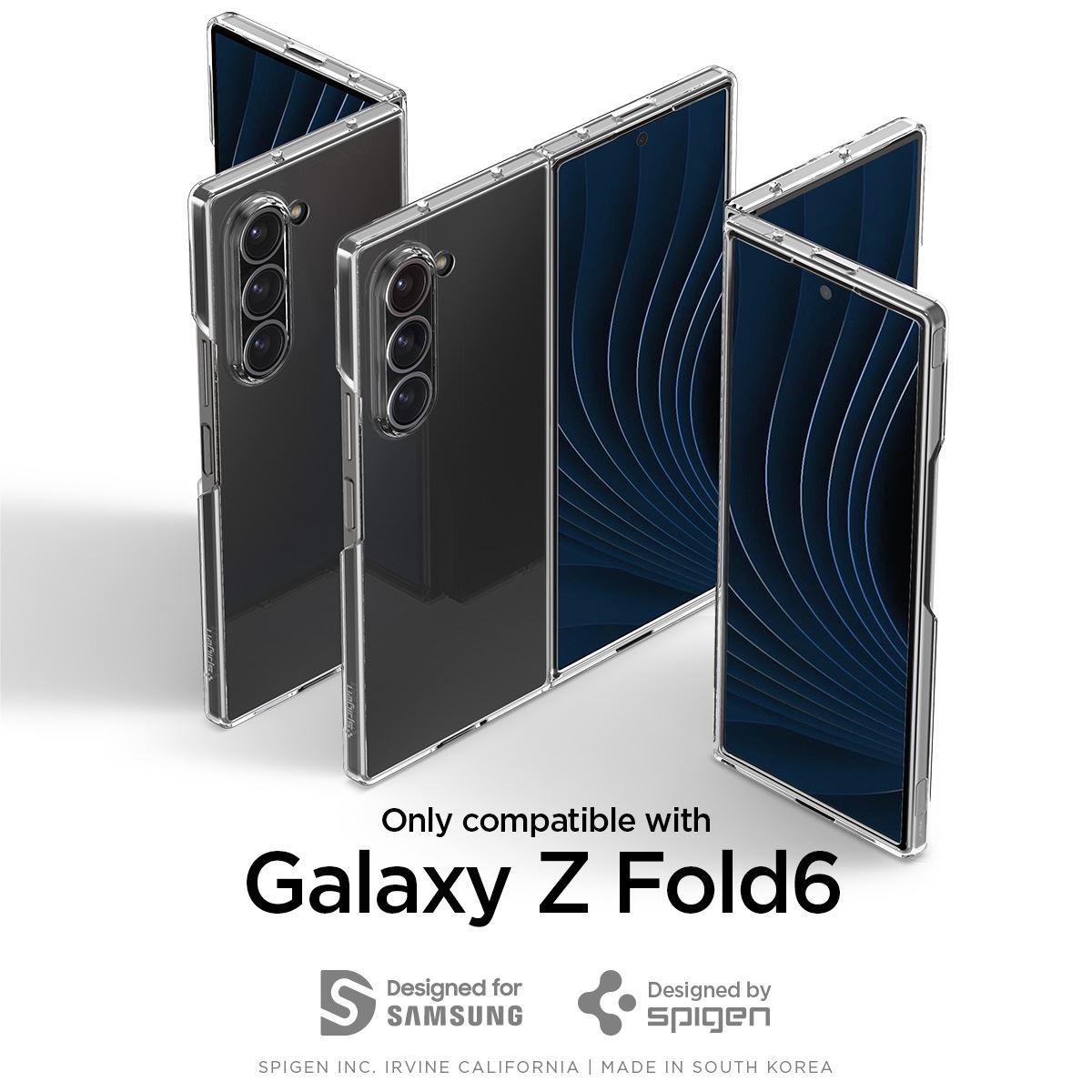 Spigen Air Skin, crystal clear - Samsung Galaxy Z Fold6 (9)