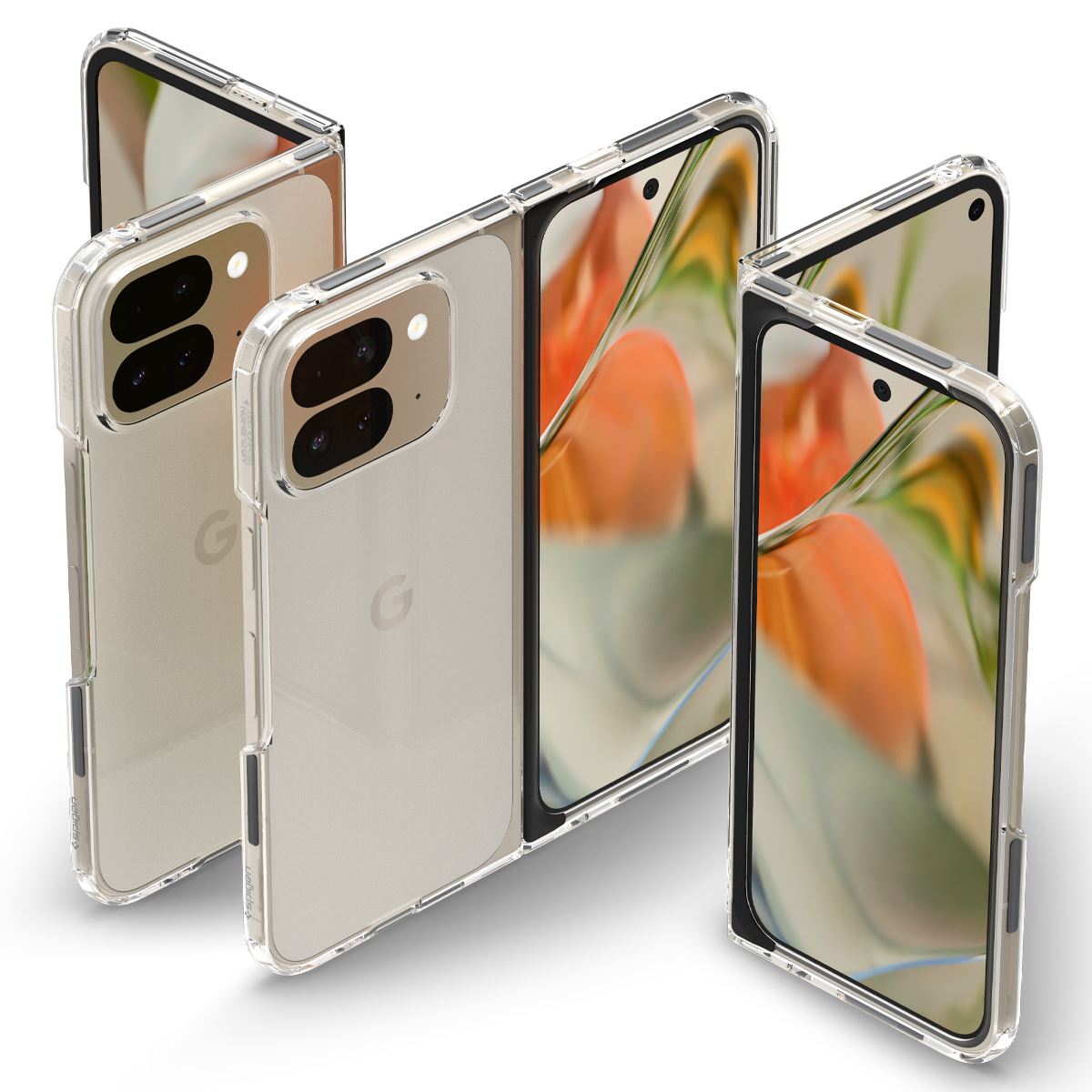 Spigen Ultra Hybrid, crystal clear - Google Pixel 9 Pro Fold (16)