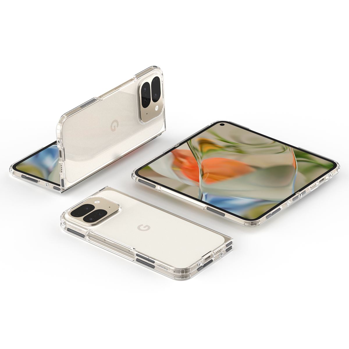 Spigen Ultra Hybrid, crystal clear - Google Pixel 9 Pro Fold (17)