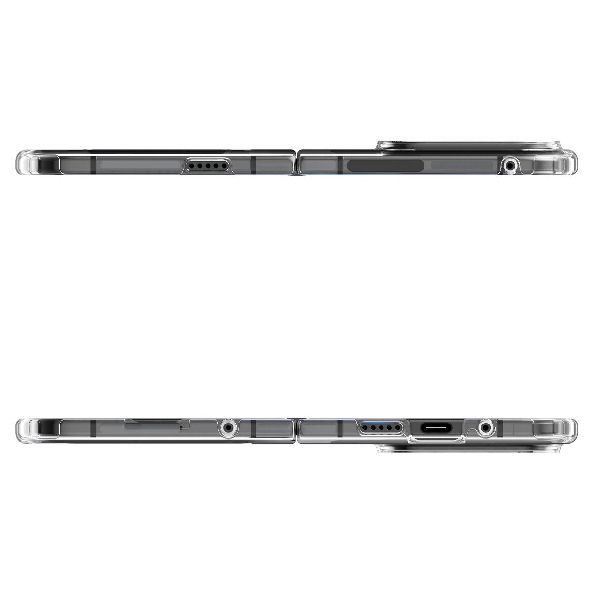 Spigen Ultra Hybrid, crystal clear - Google Pixel 9 Pro Fold (6)