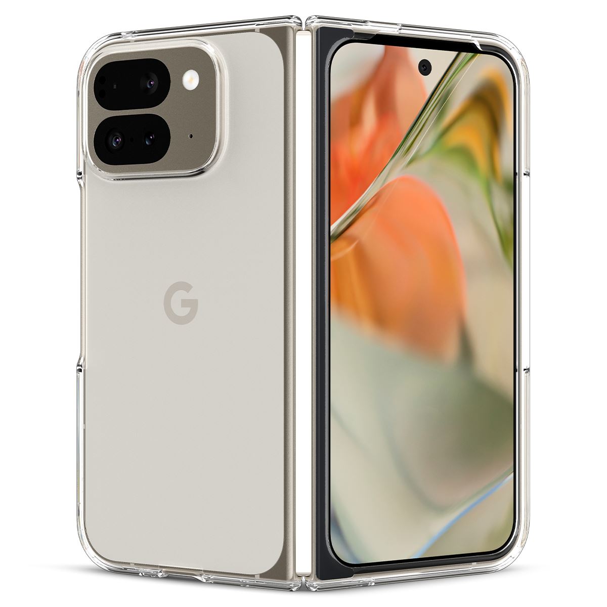 Spigen Ultra Hybrid, crystal clear - Google Pixel 9 Pro Fold (8)