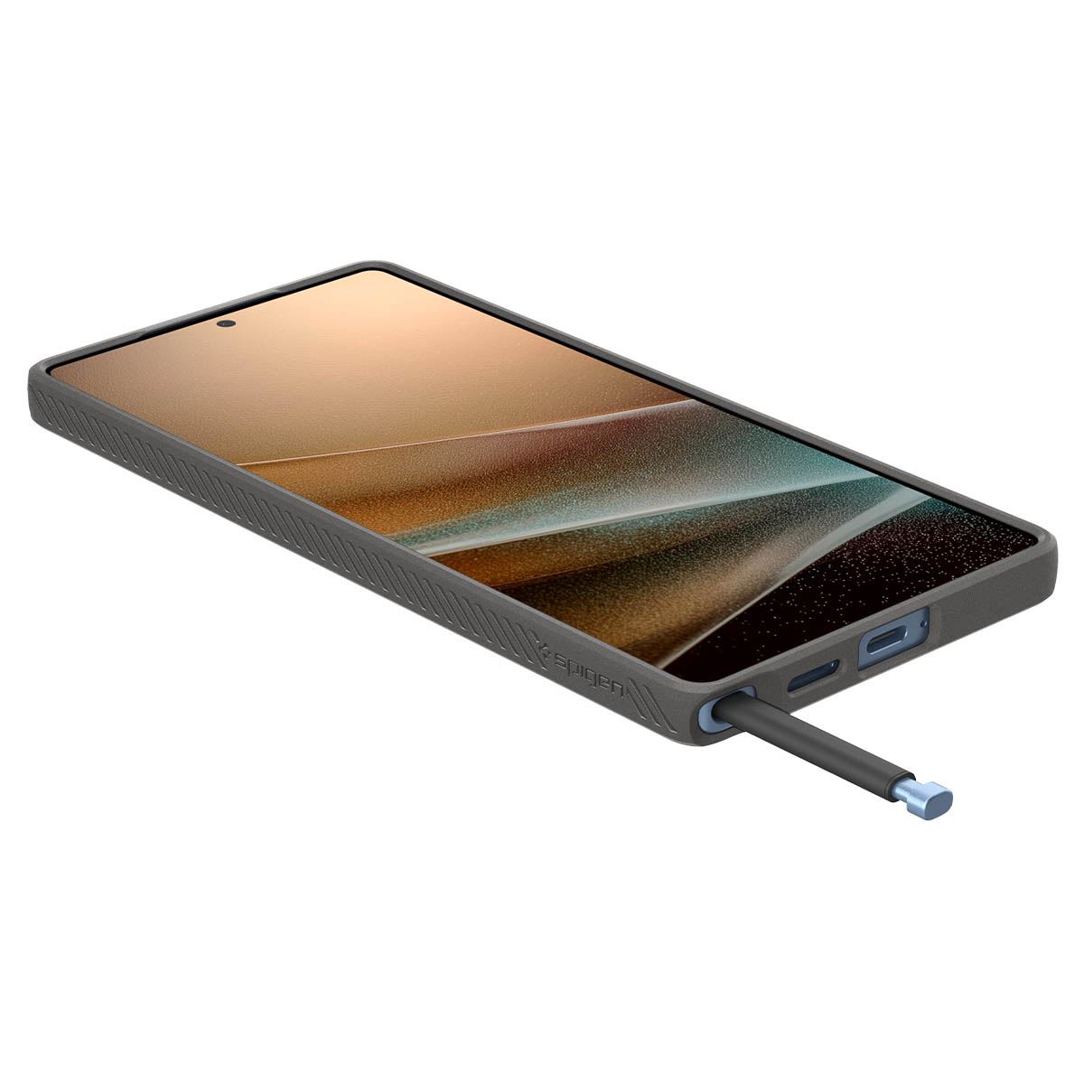 Spigen Liquid Air, marble gray - Samsung Galaxy S25 Ultra (10)