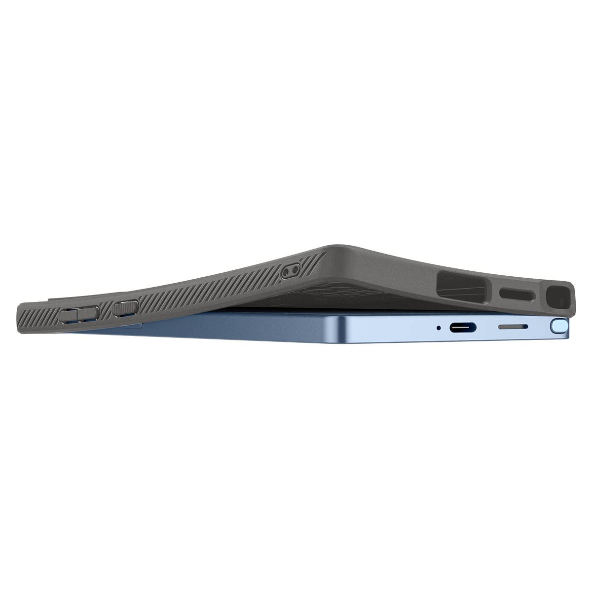 Spigen Liquid Air, marble gray - Samsung Galaxy S25 Ultra (13)