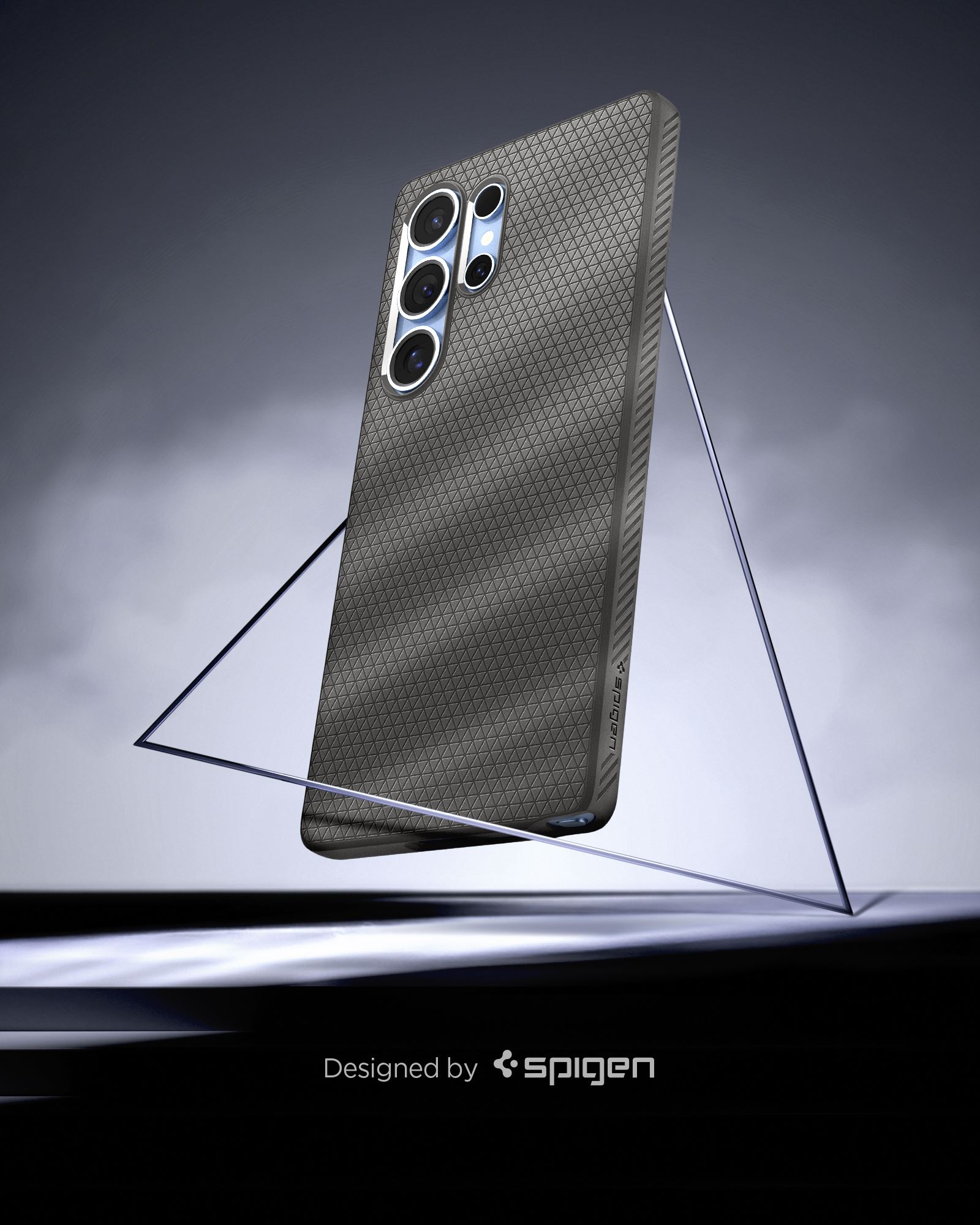 Spigen Liquid Air, marble gray - Samsung Galaxy S25 Ultra (15)