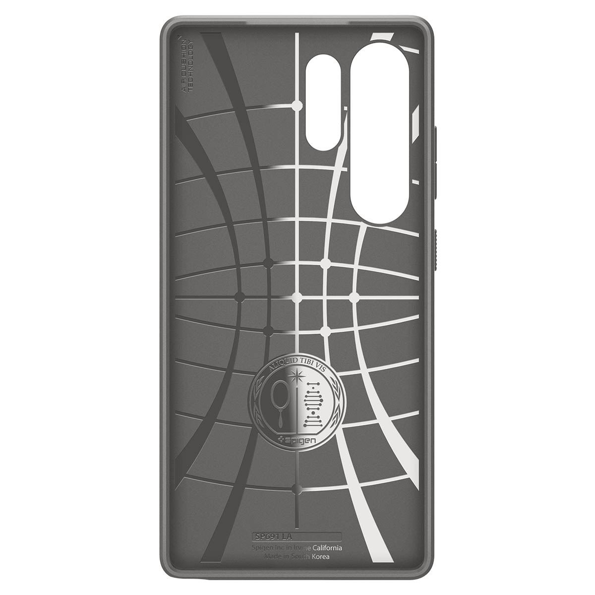 Spigen Liquid Air, marble gray - Samsung Galaxy S25 Ultra (3)