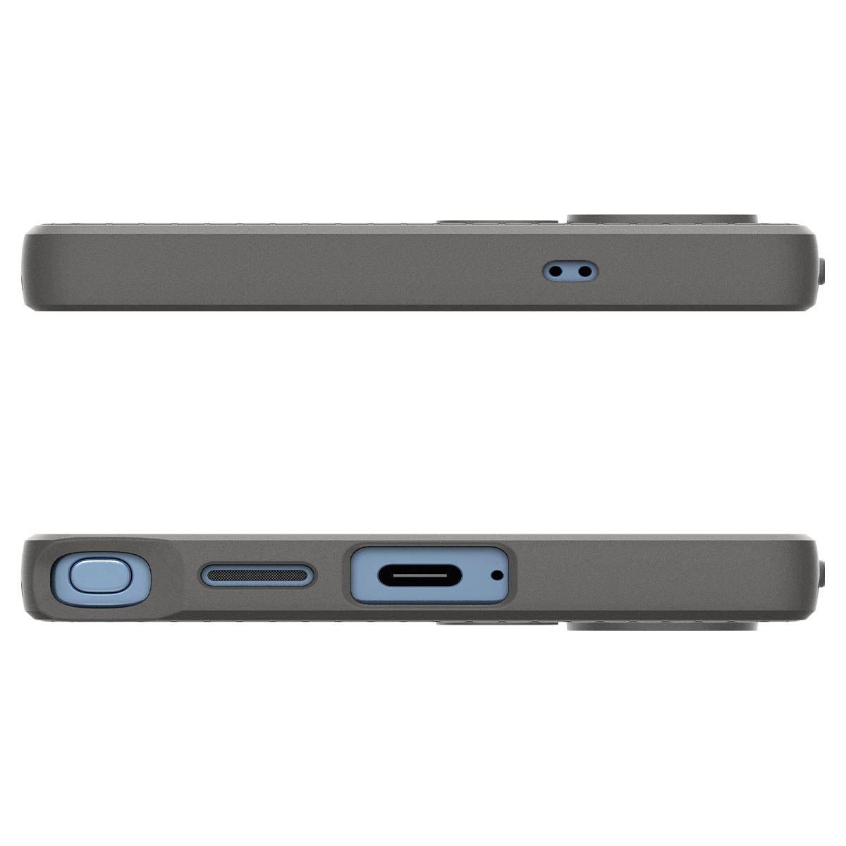 Spigen Liquid Air, marble gray - Samsung Galaxy S25 Ultra (6)