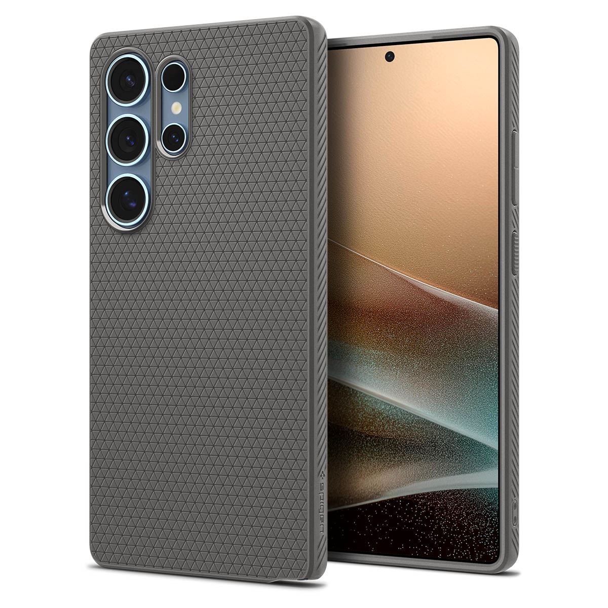 Spigen Liquid Air, marble gray - Samsung Galaxy S25 Ultra