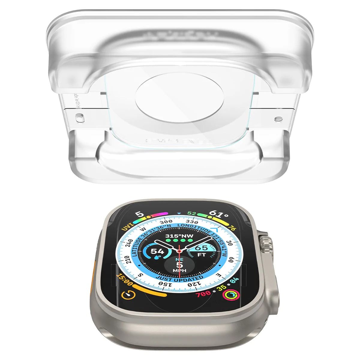 Spigen Glass tR EZ Fit 2 Pack - Apple Watch Ultra 3/2/1 (2)