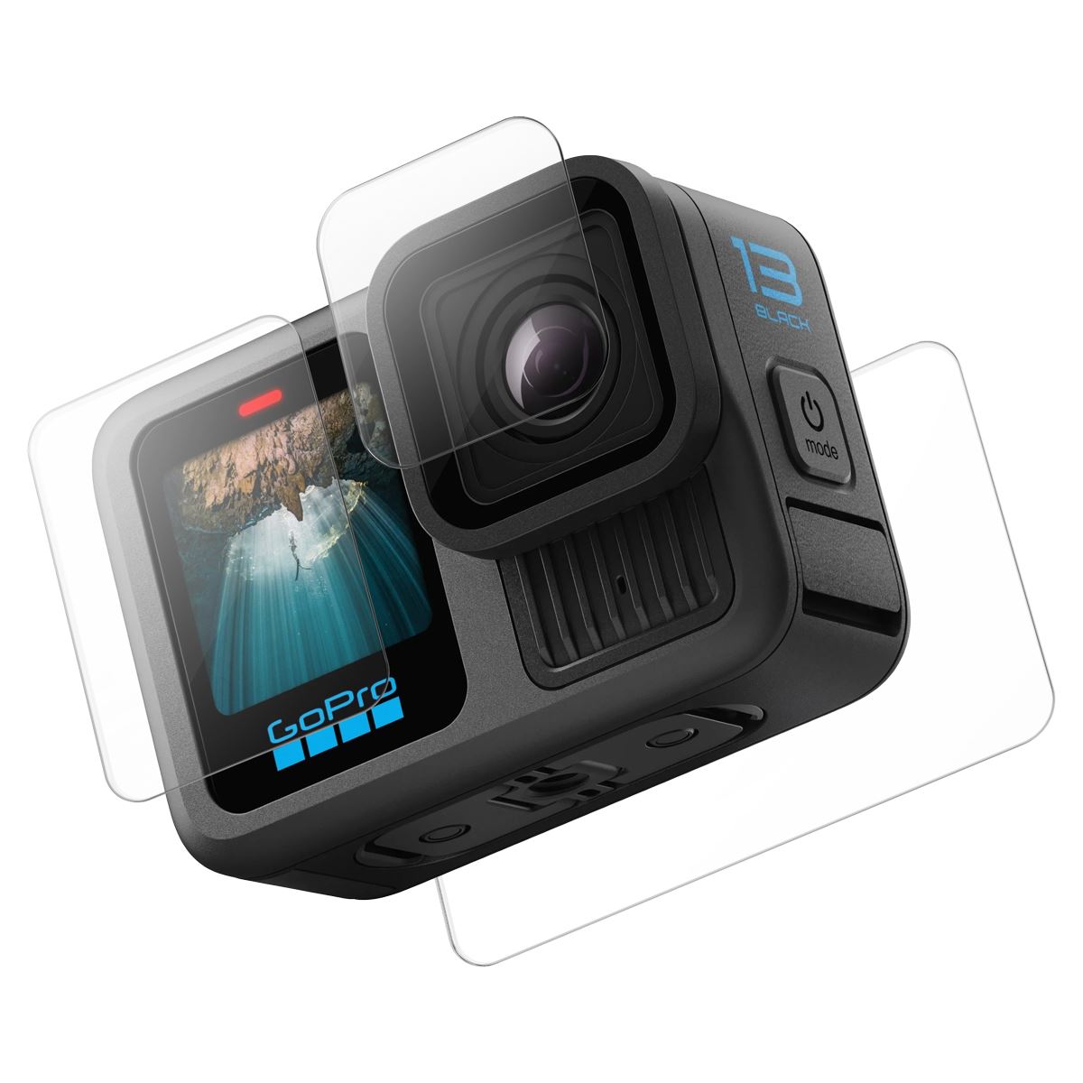 Spigen Glass tR SLIM Multi Pack FS/CL/BS 2 Pack - GoPro Hero 13 (4)