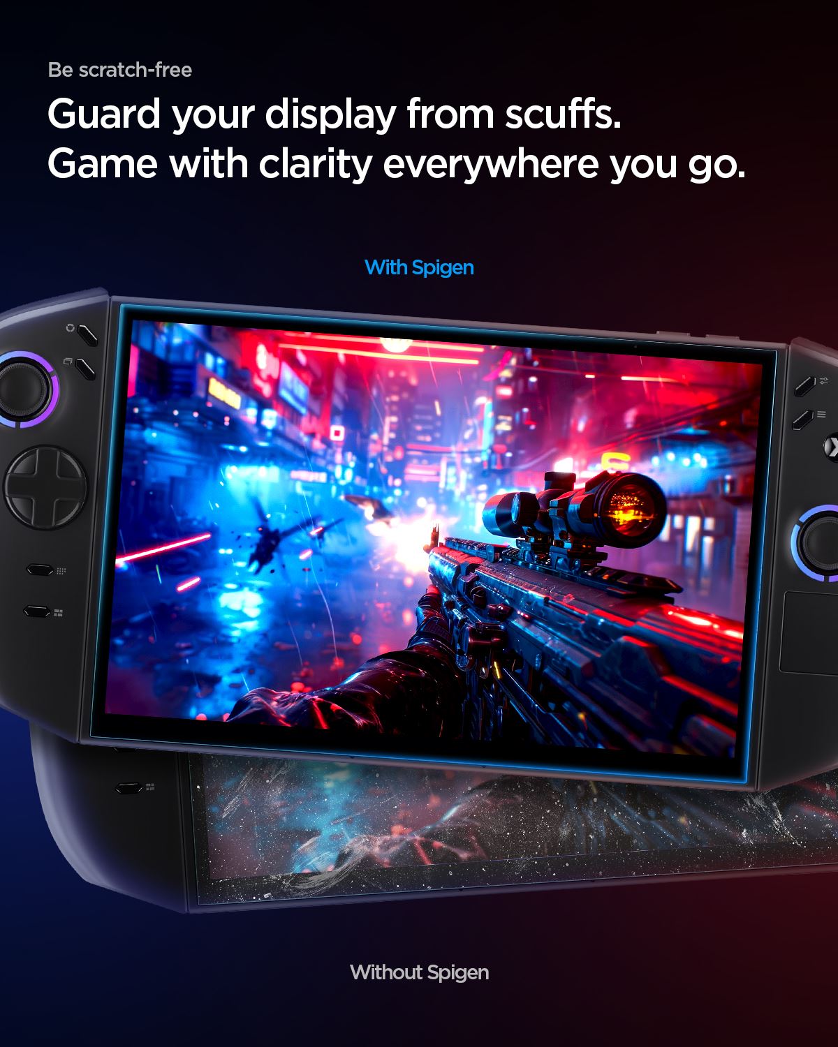 Spigen Glass tR Slim 2 Pack - Lenovo Legion Go 2 (7)