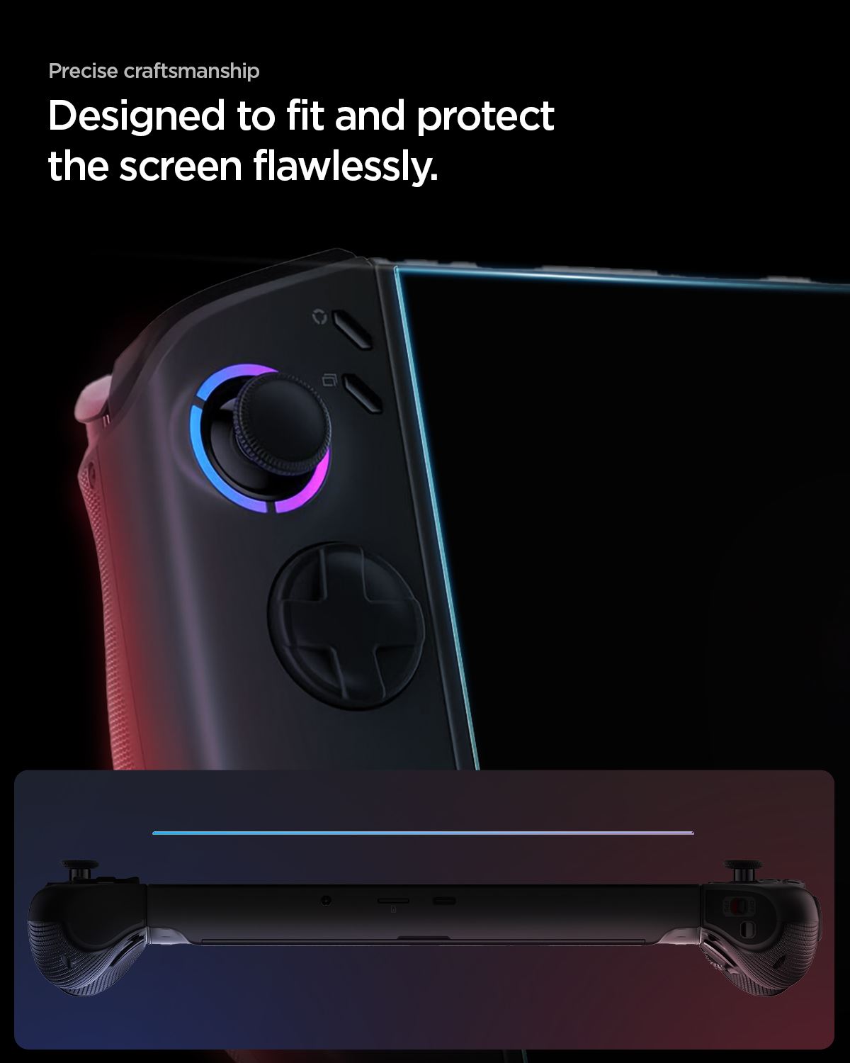 Spigen Glass tR Slim 2 Pack - Lenovo Legion Go 2 (9)