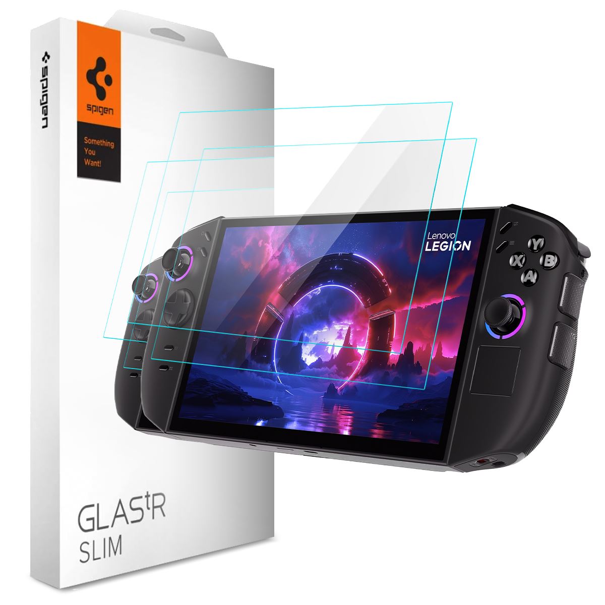 Spigen Glass tR Slim 2 Pack - Lenovo Legion Go 2
