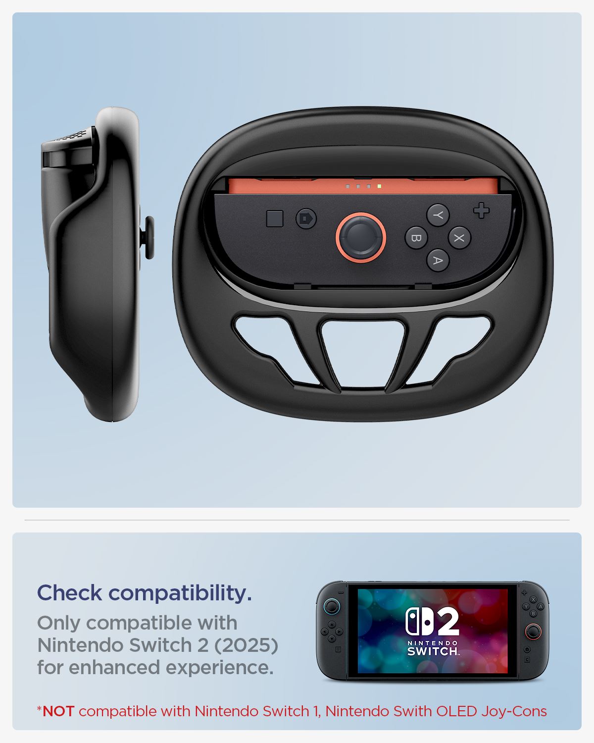 Spigen Joy-Con Handle NS101, black - Nintendo Switch 2 (16)