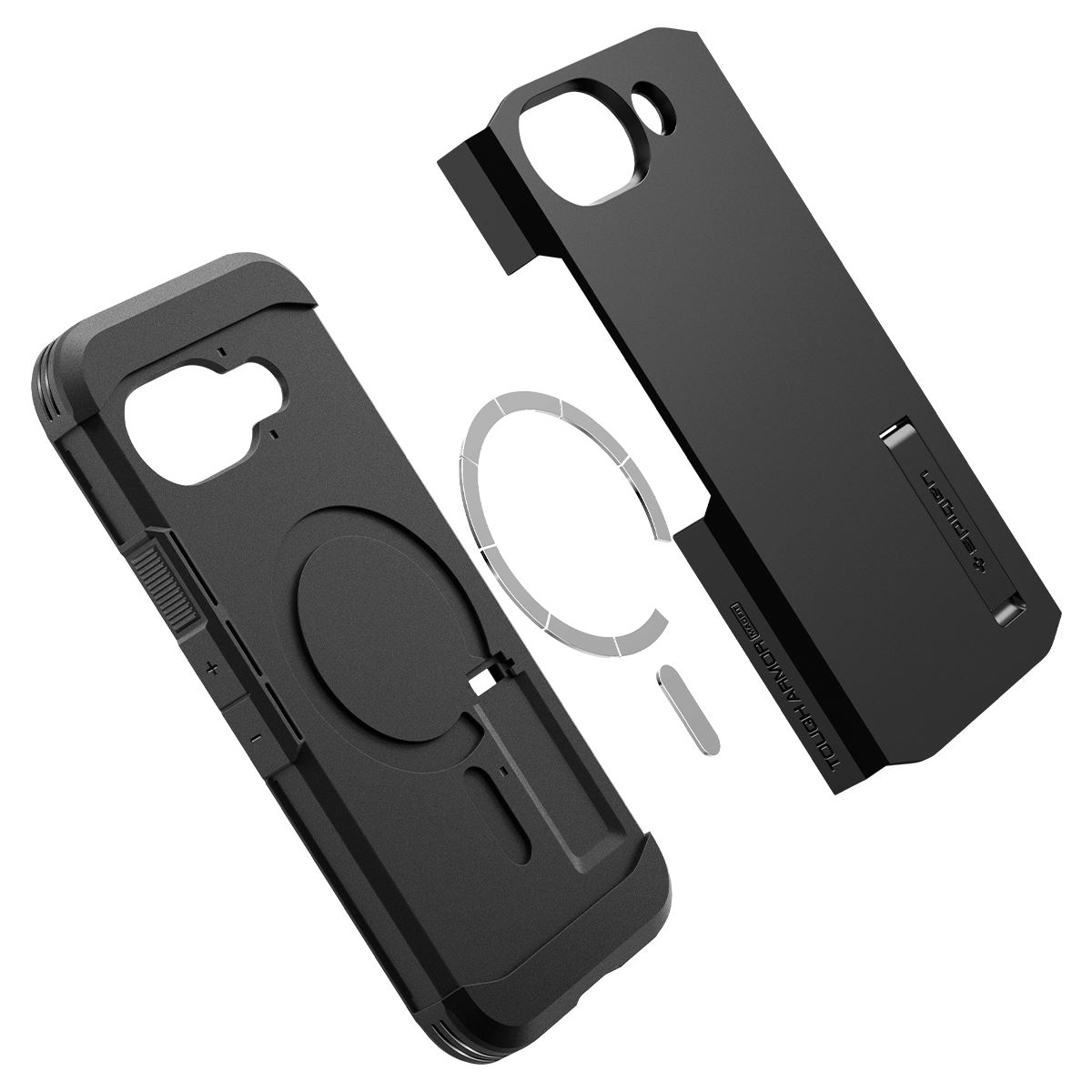 Spigen Tough Armor MagSafe, black - Google Pixel 9a (9)