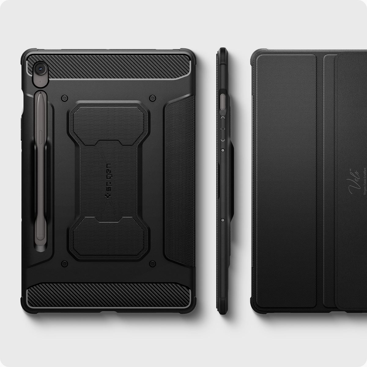 Spigen Rugged Armor Pro, black - Samsung Galaxy Tab S10 FE+ (17)